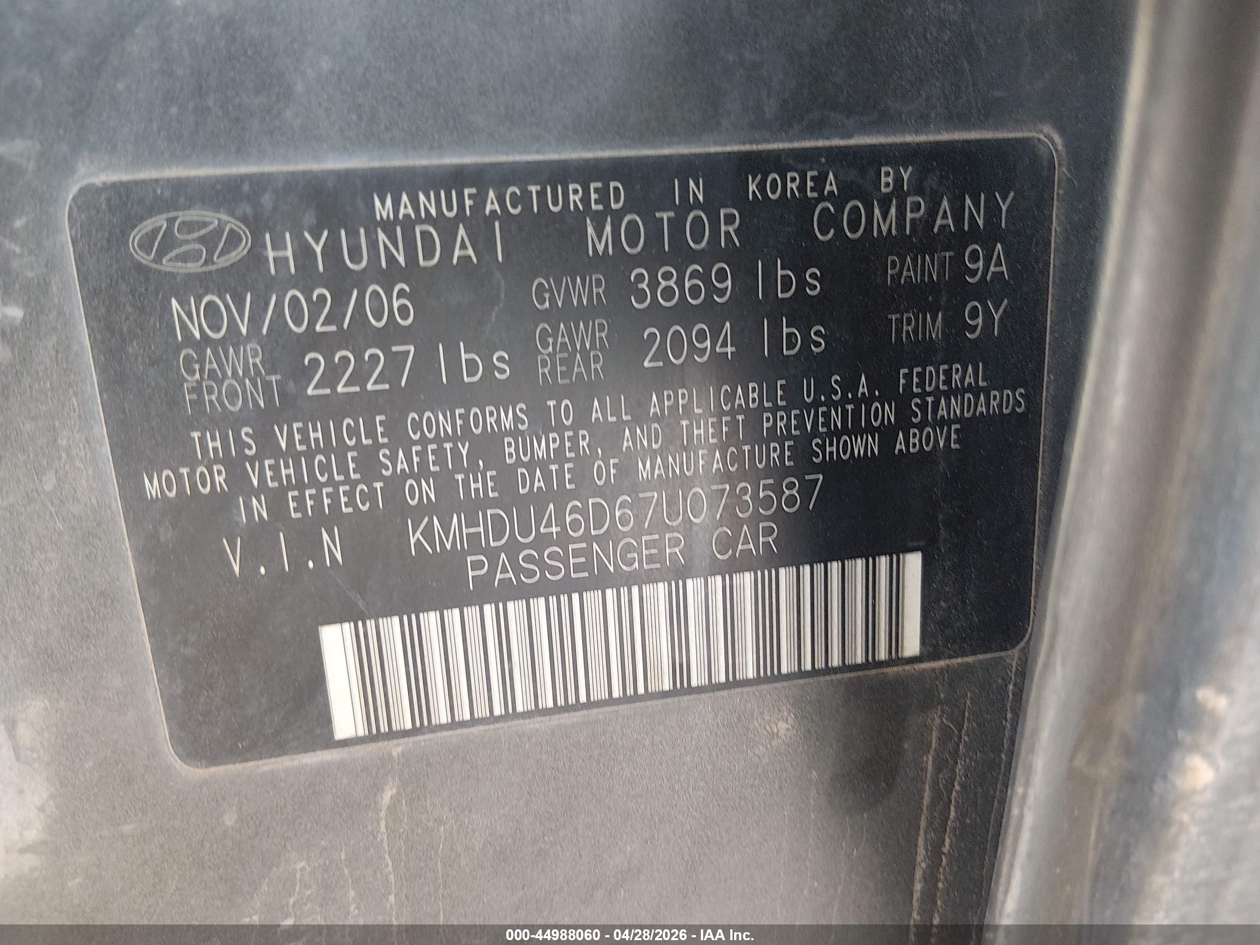 HYUNDAI ELANTRA image 9
