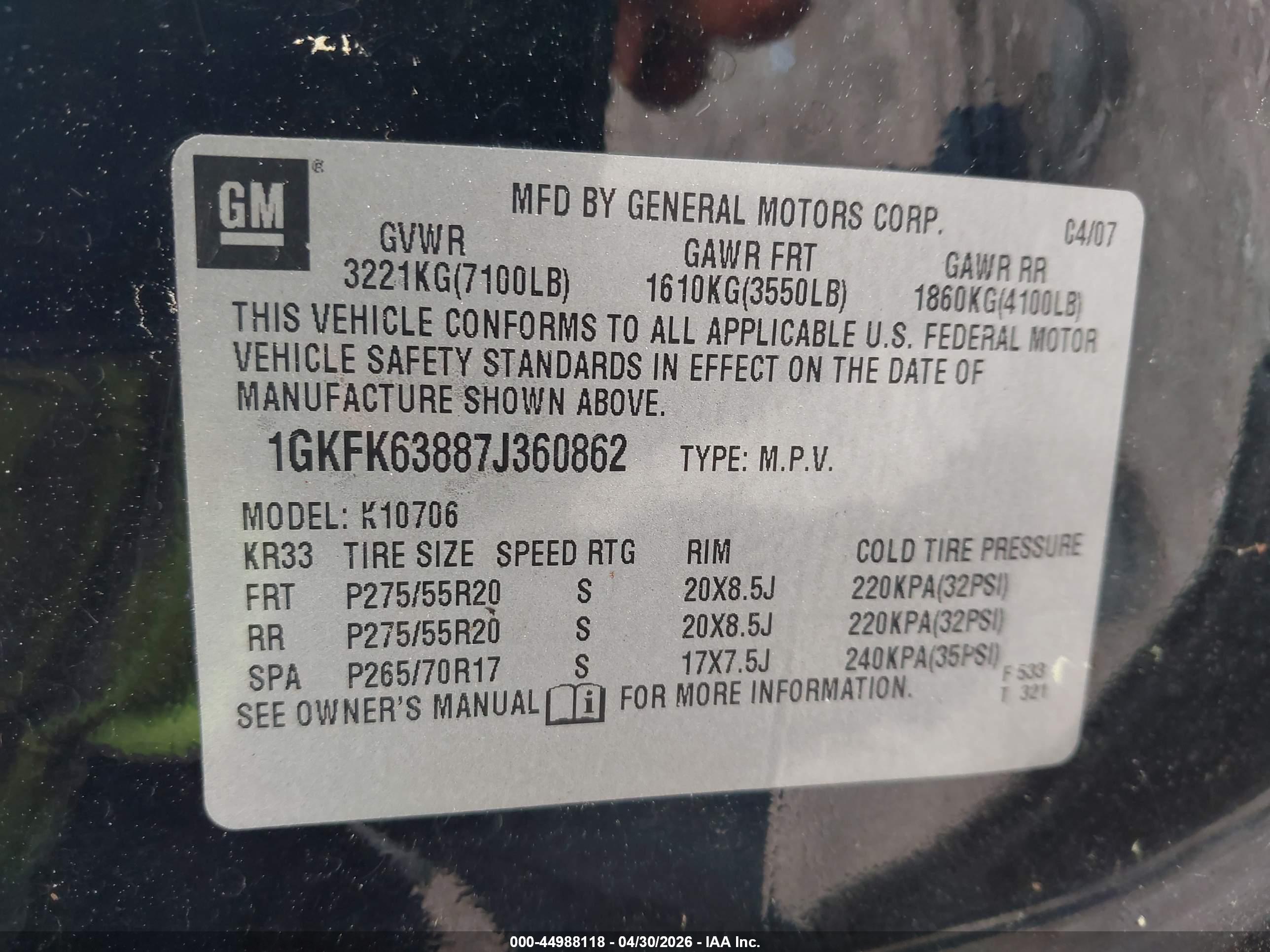 GMC YUKON image 9