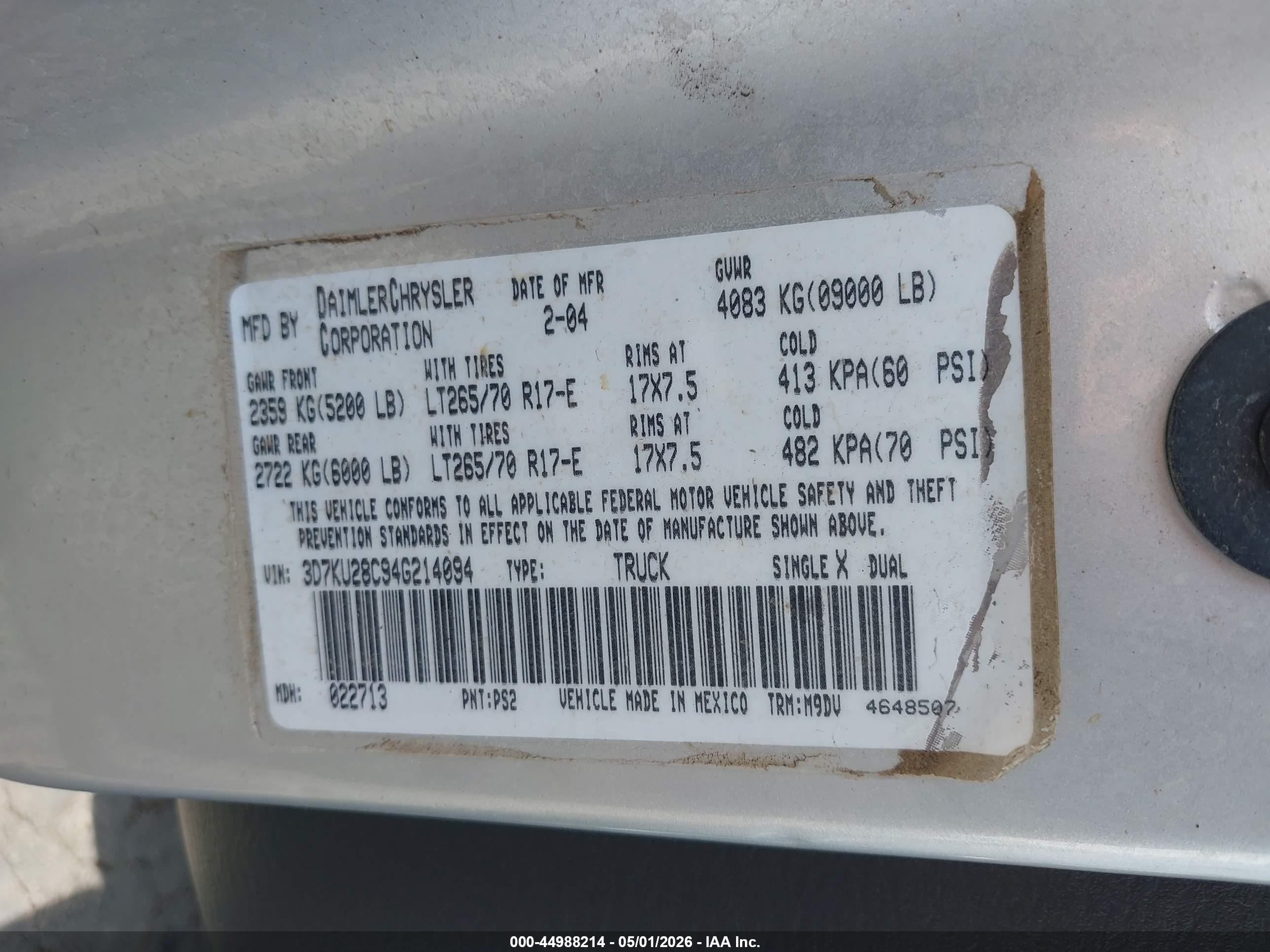 DODGE RAM image 9