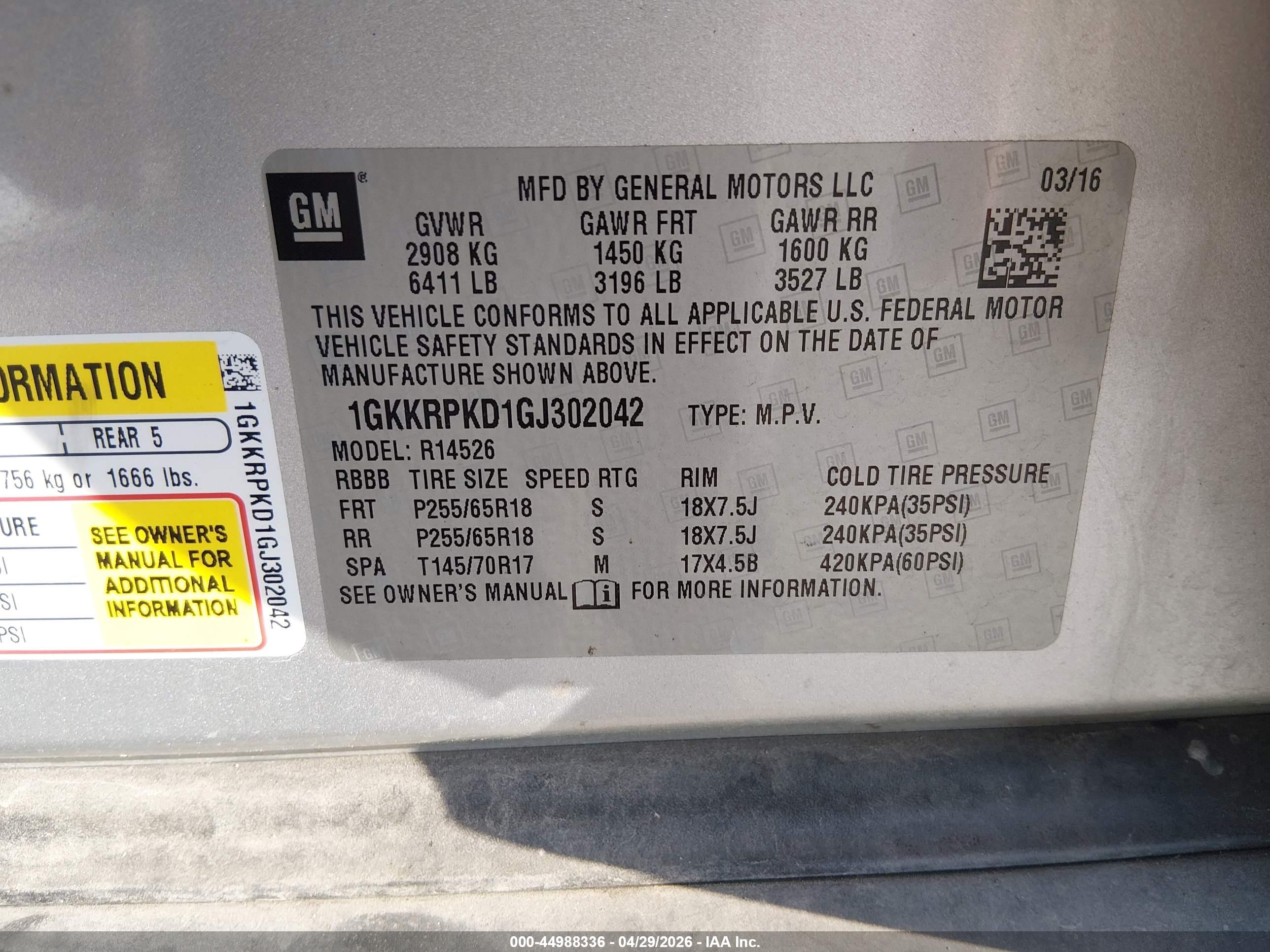 GMC ACADIA image 9