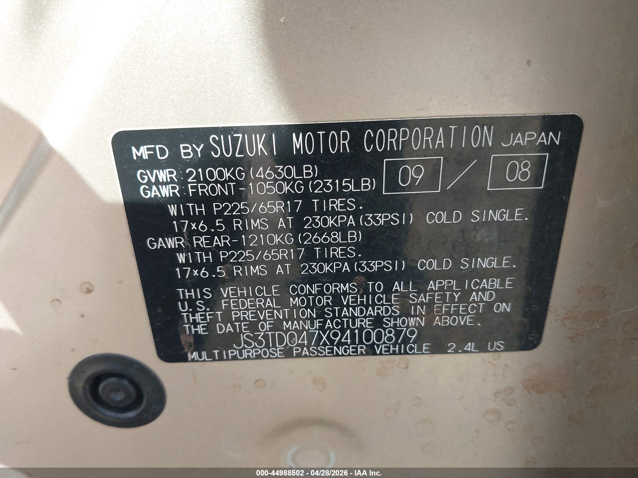 SUZUKI GRAND image 9