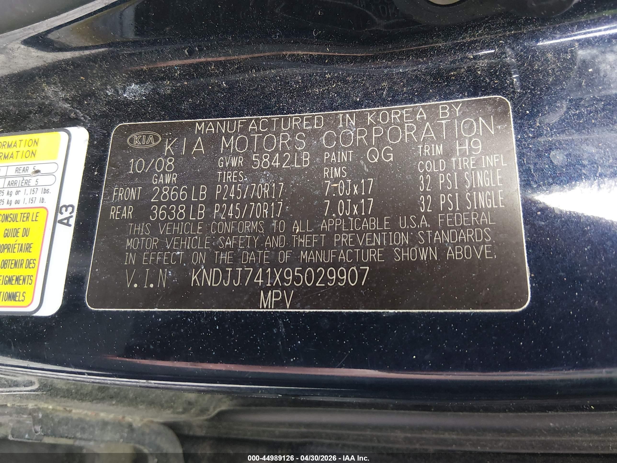 KIA BORREGO image 9