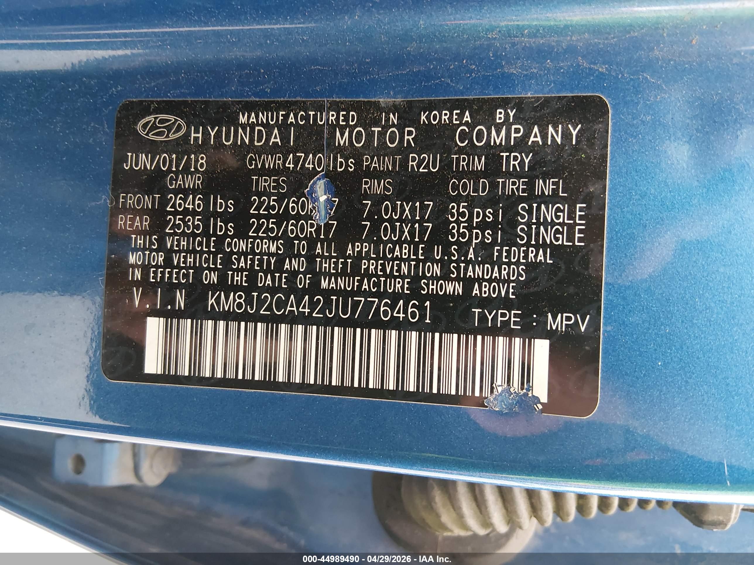 HYUNDAI TUCSON image 9