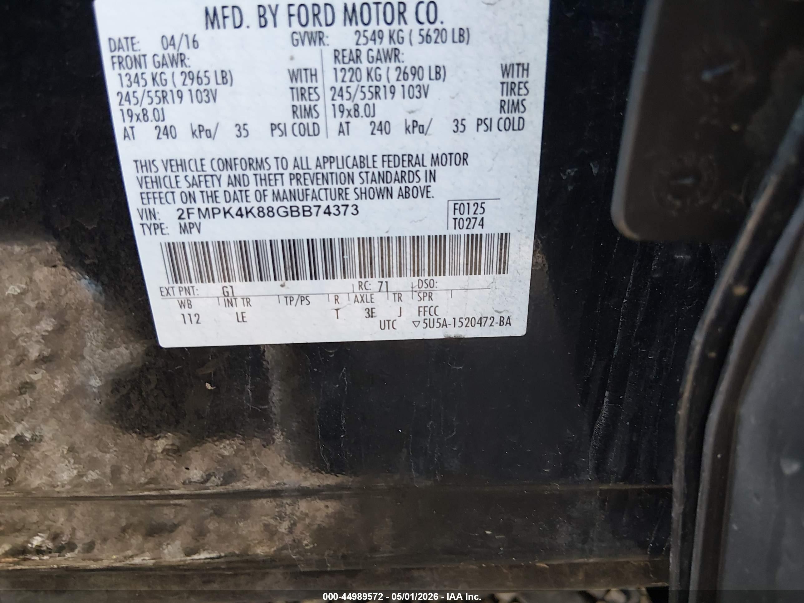 FORD EDGE image 9