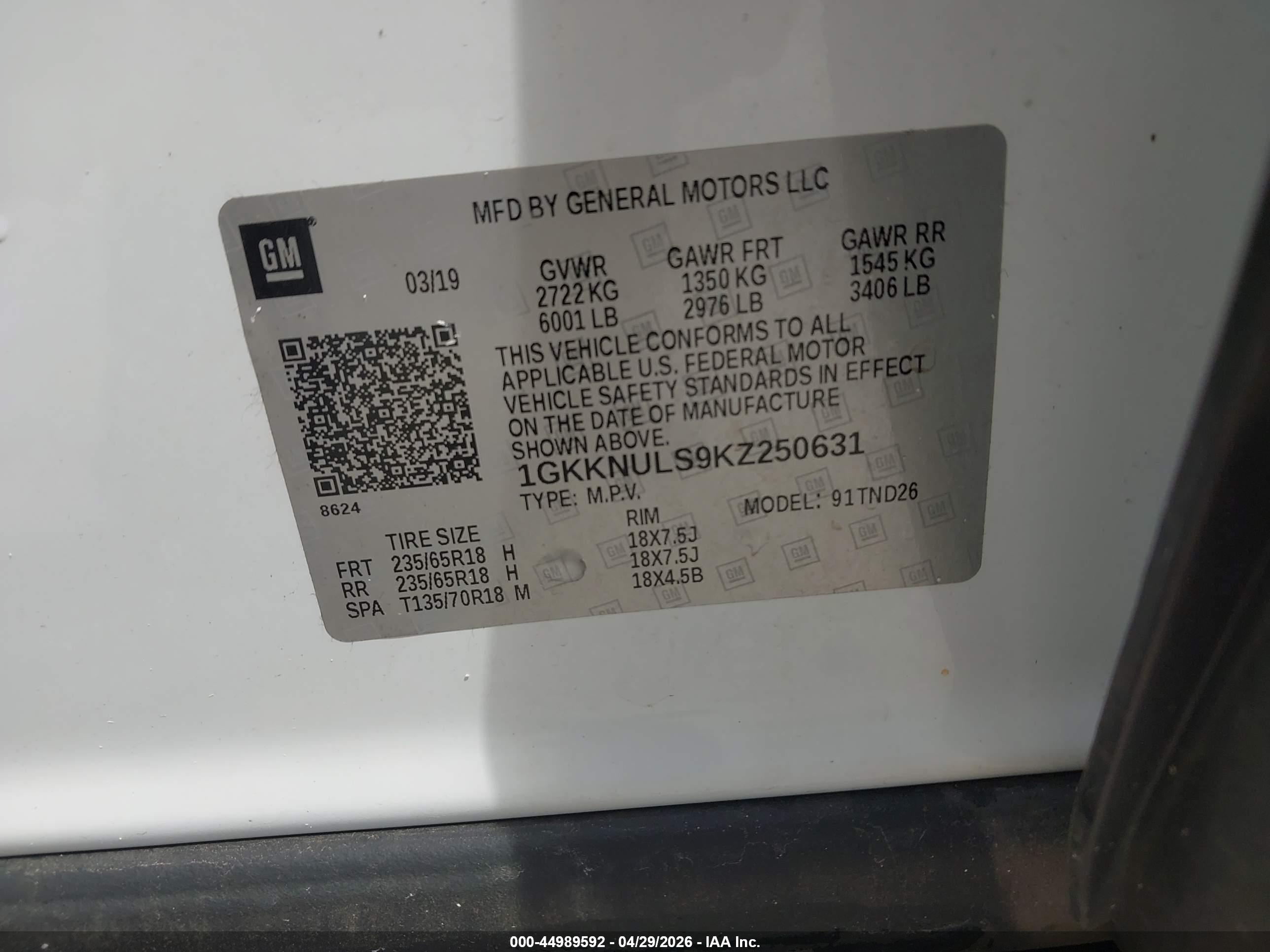 GMC ACADIA image 9
