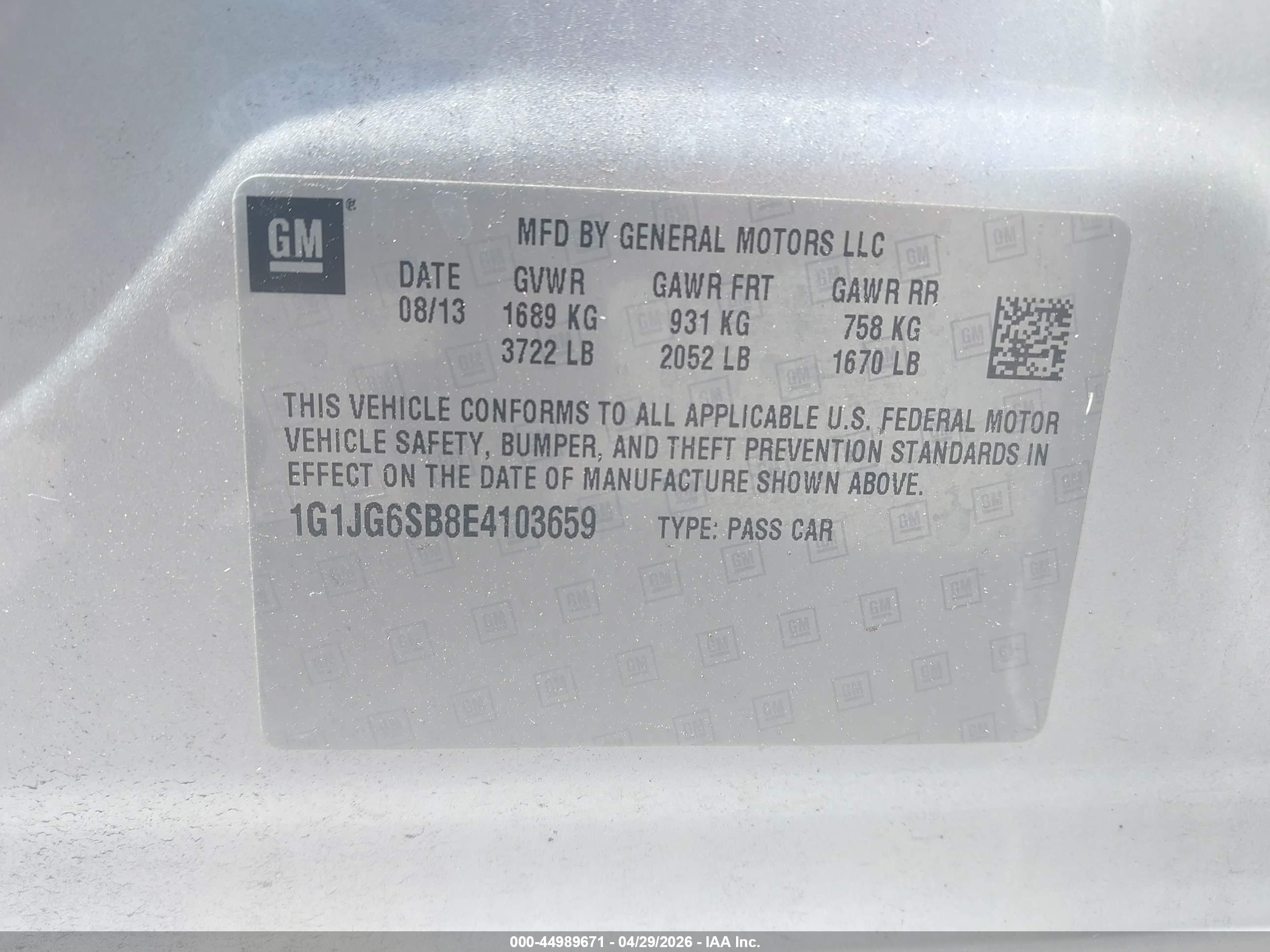 CHEVROLET SONIC image 9