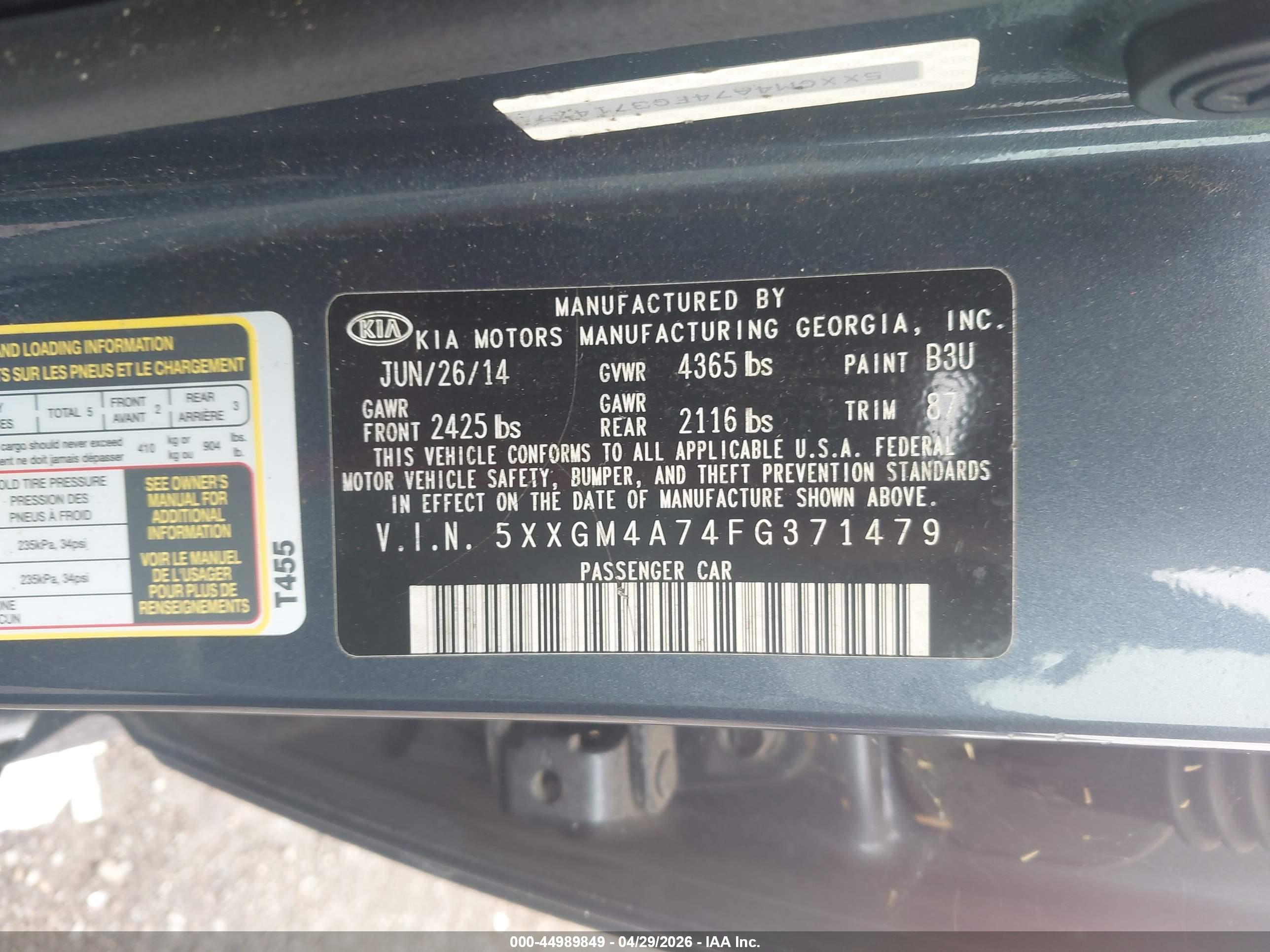 KIA OPTIMA image 9