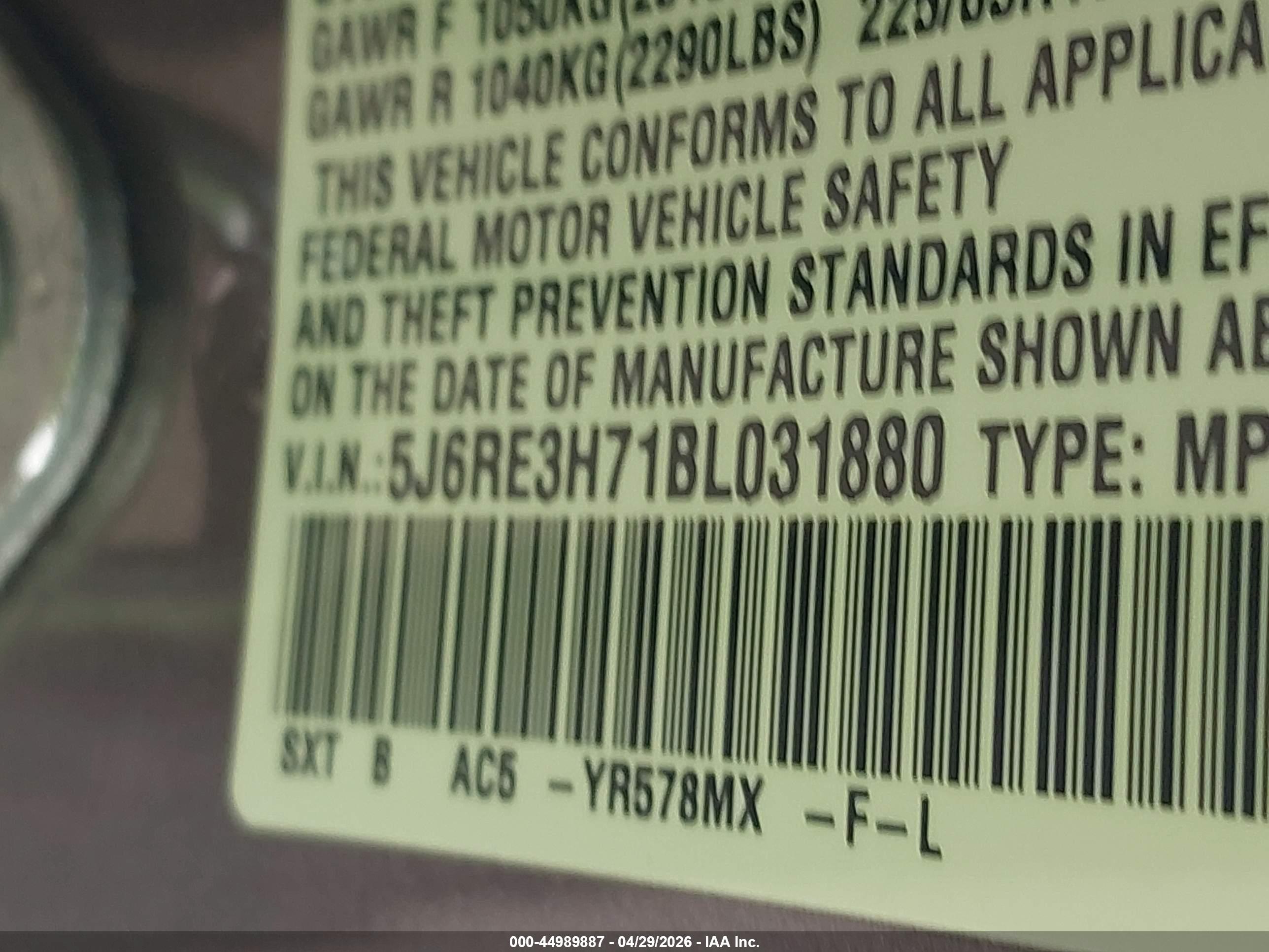 HONDA CR-V image 9