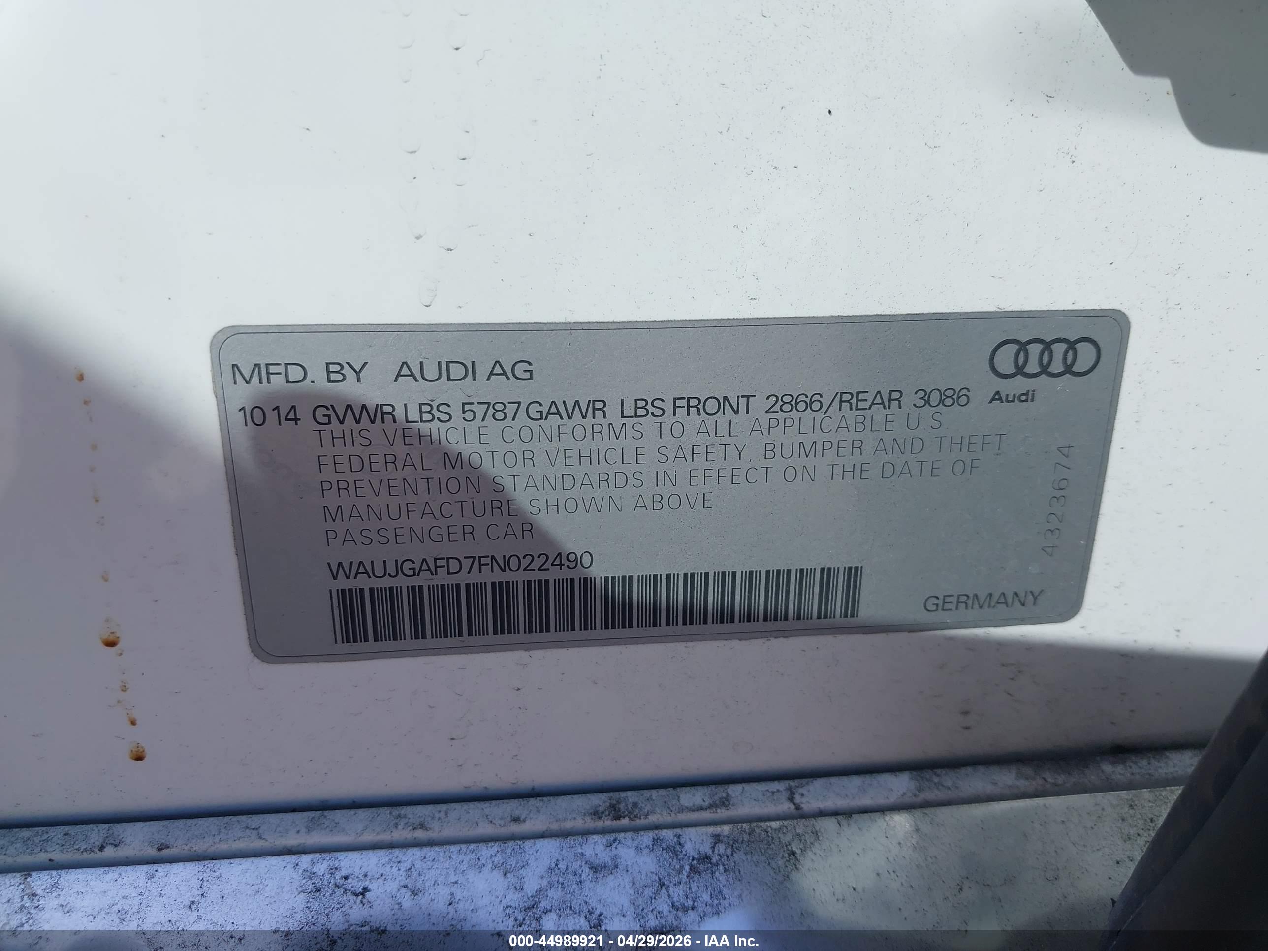 AUDI A8 image 9