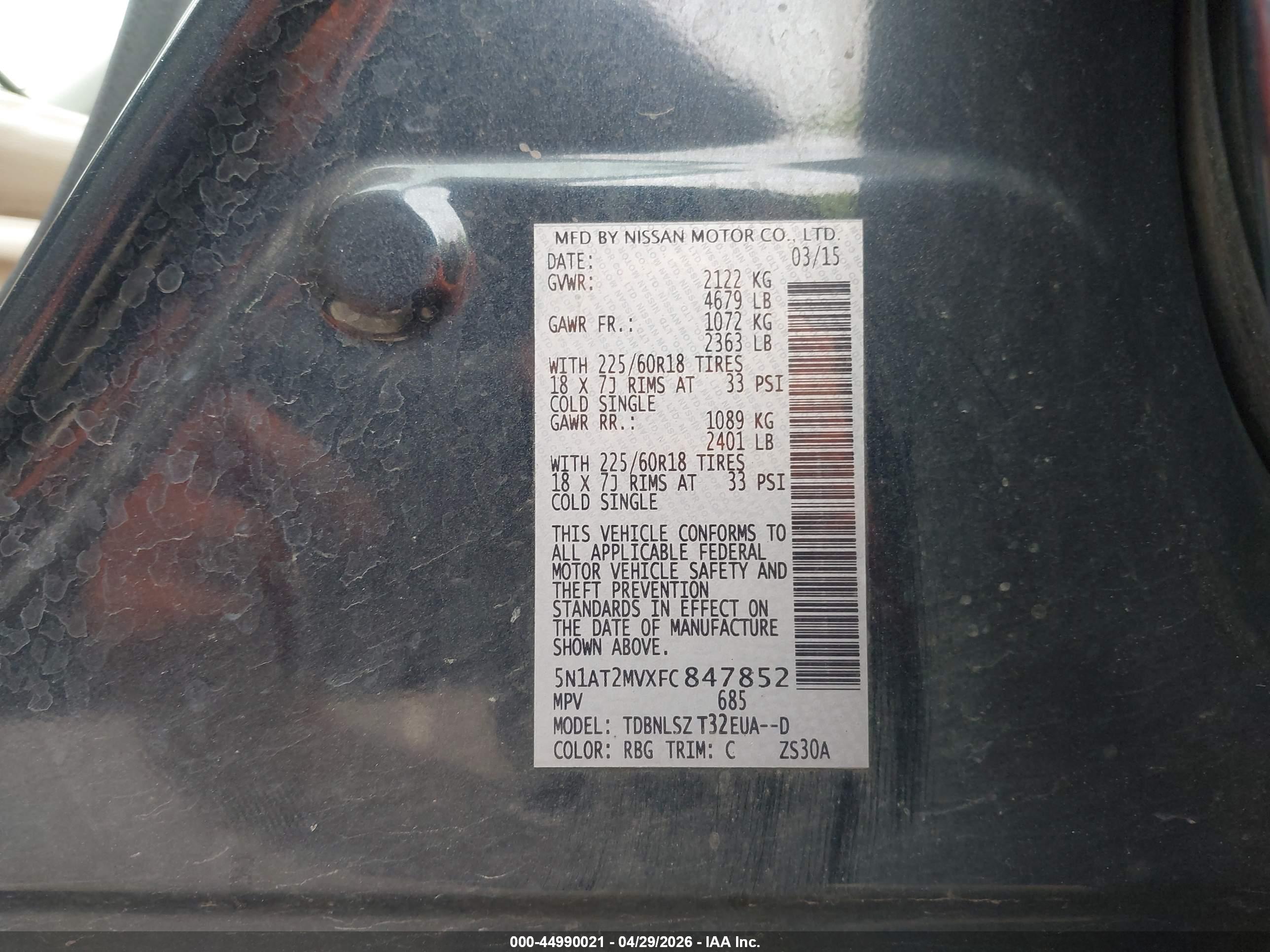 NISSAN ROGUE image 9