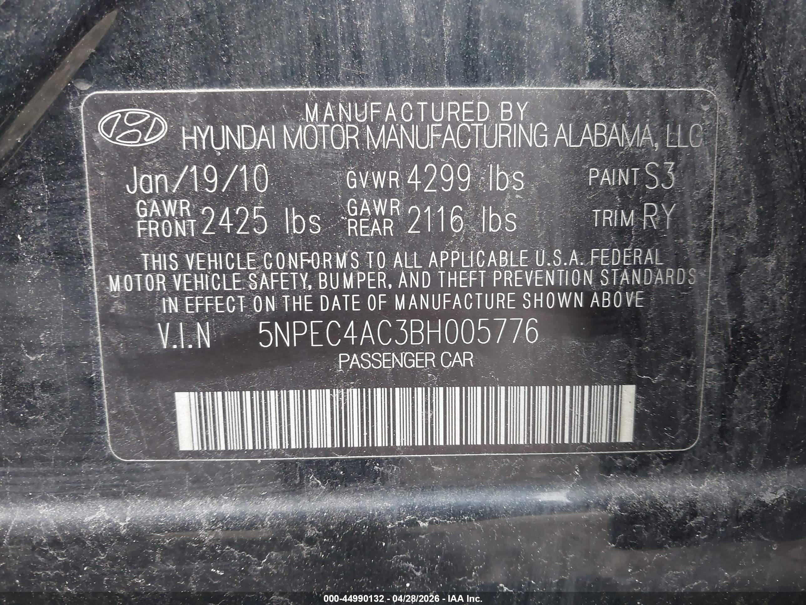 HYUNDAI SONATA image 9