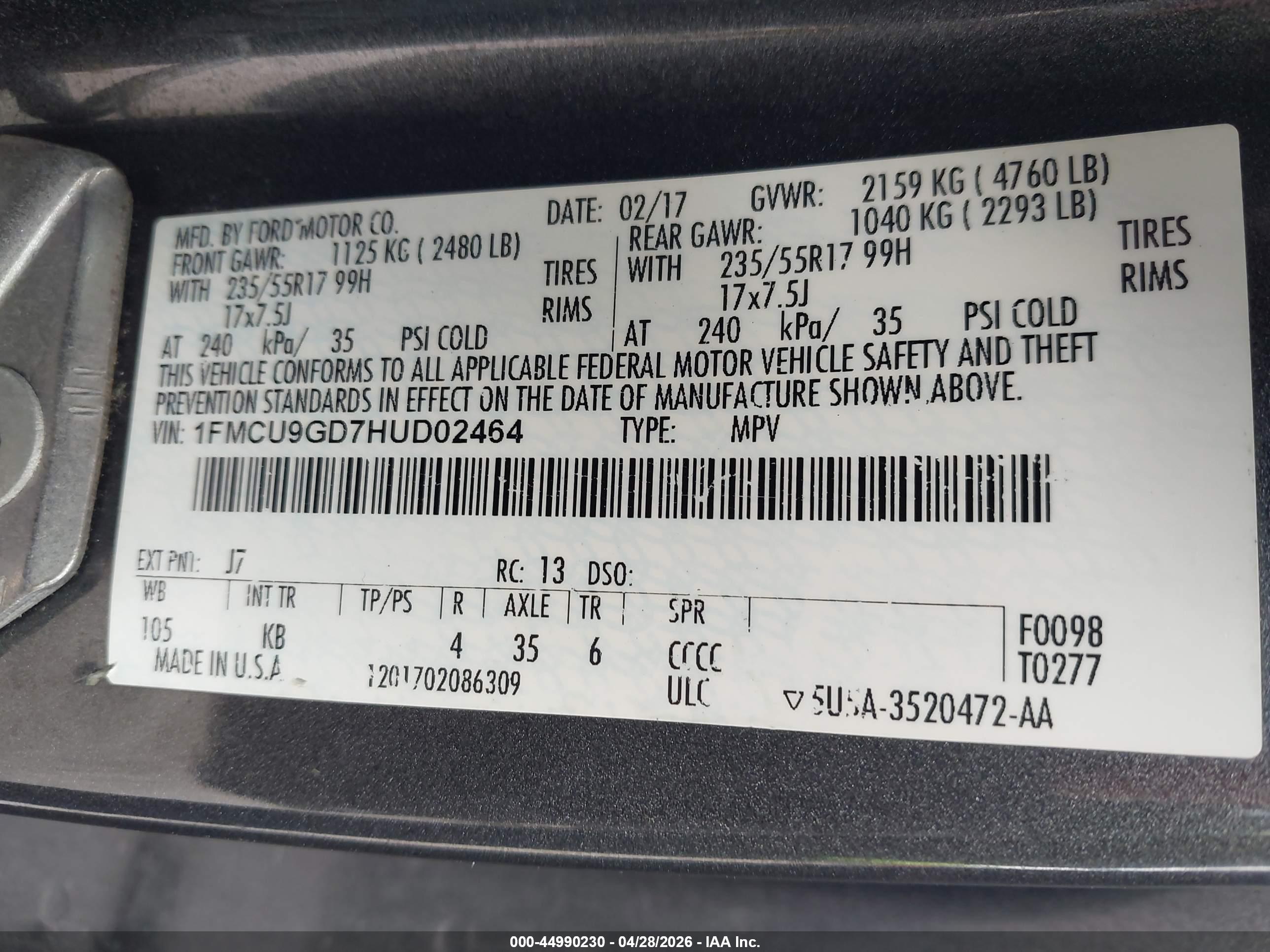FORD ESCAPE image 9