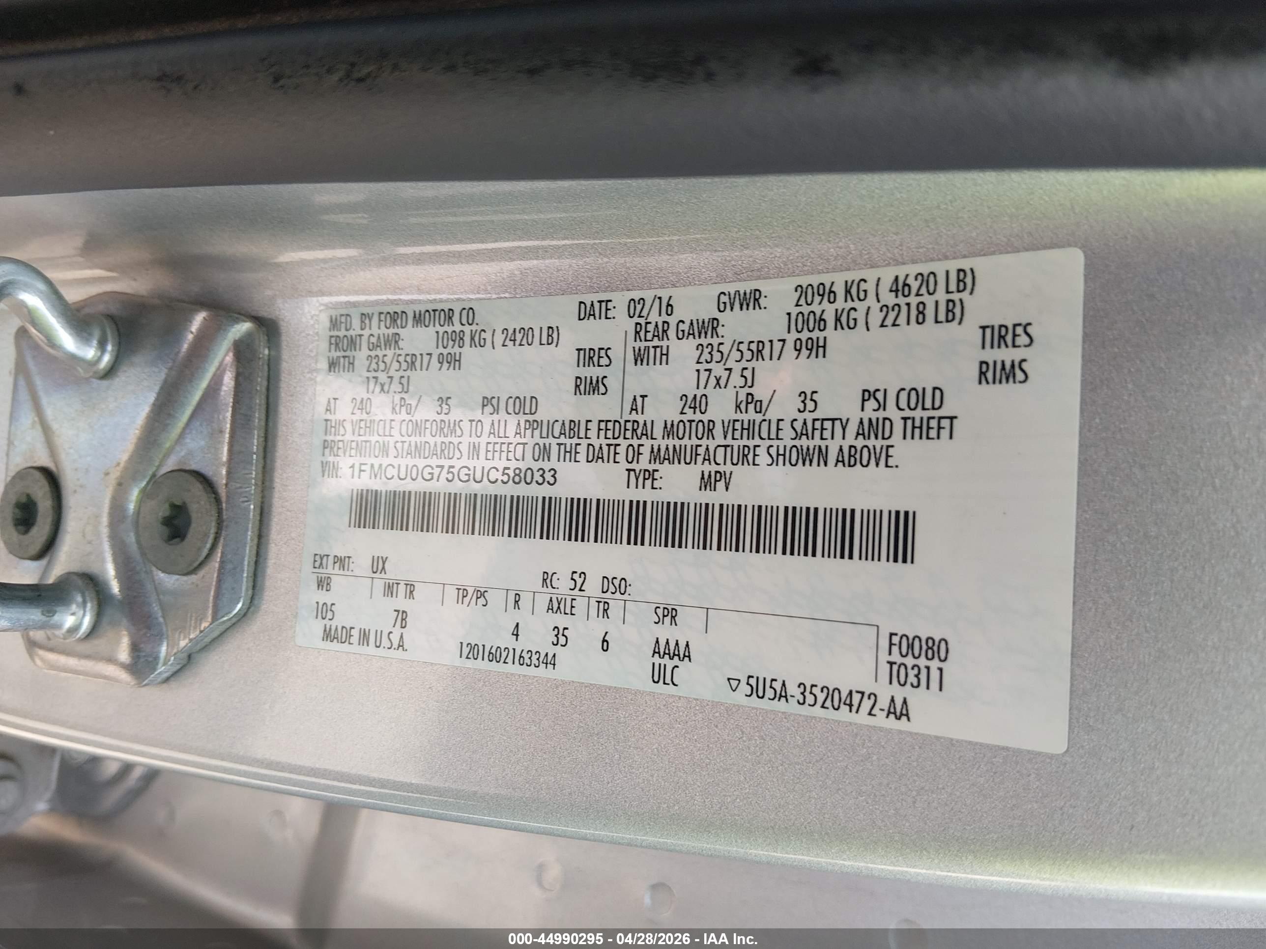 FORD ESCAPE image 9