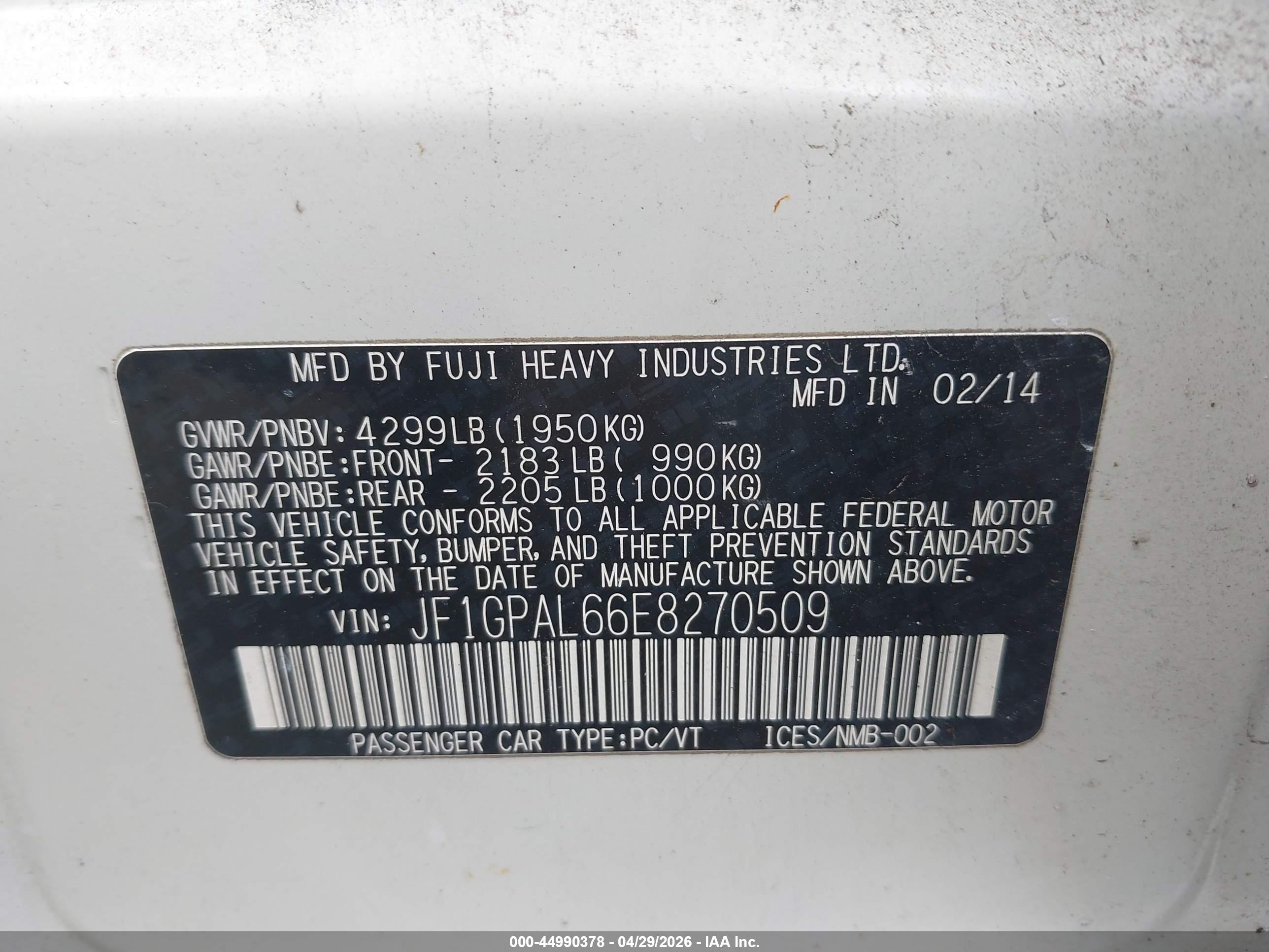 SUBARU IMPREZA image 9