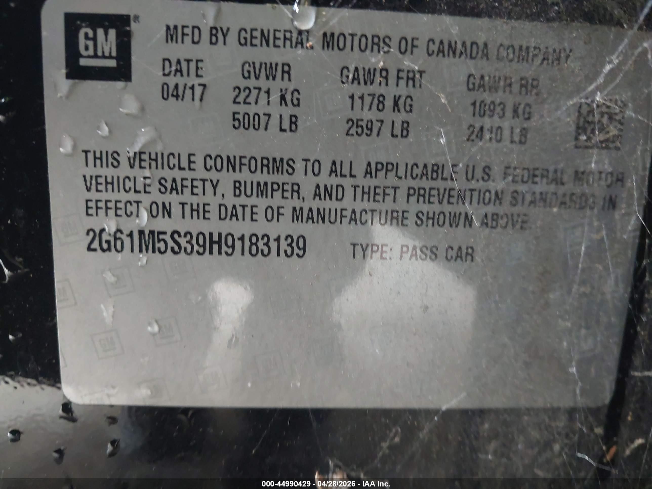 CADILLAC XTS image 9