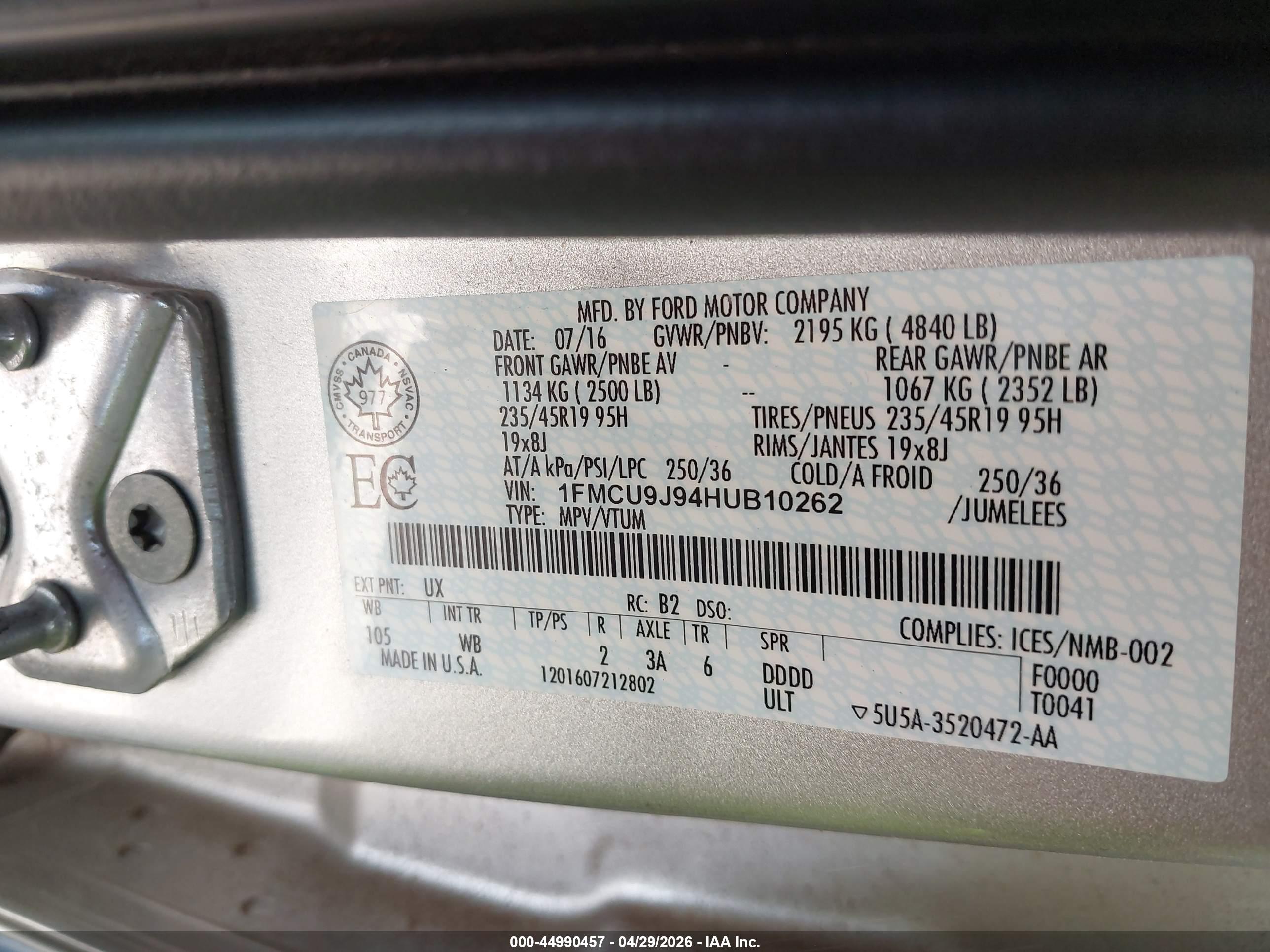 FORD ESCAPE image 9