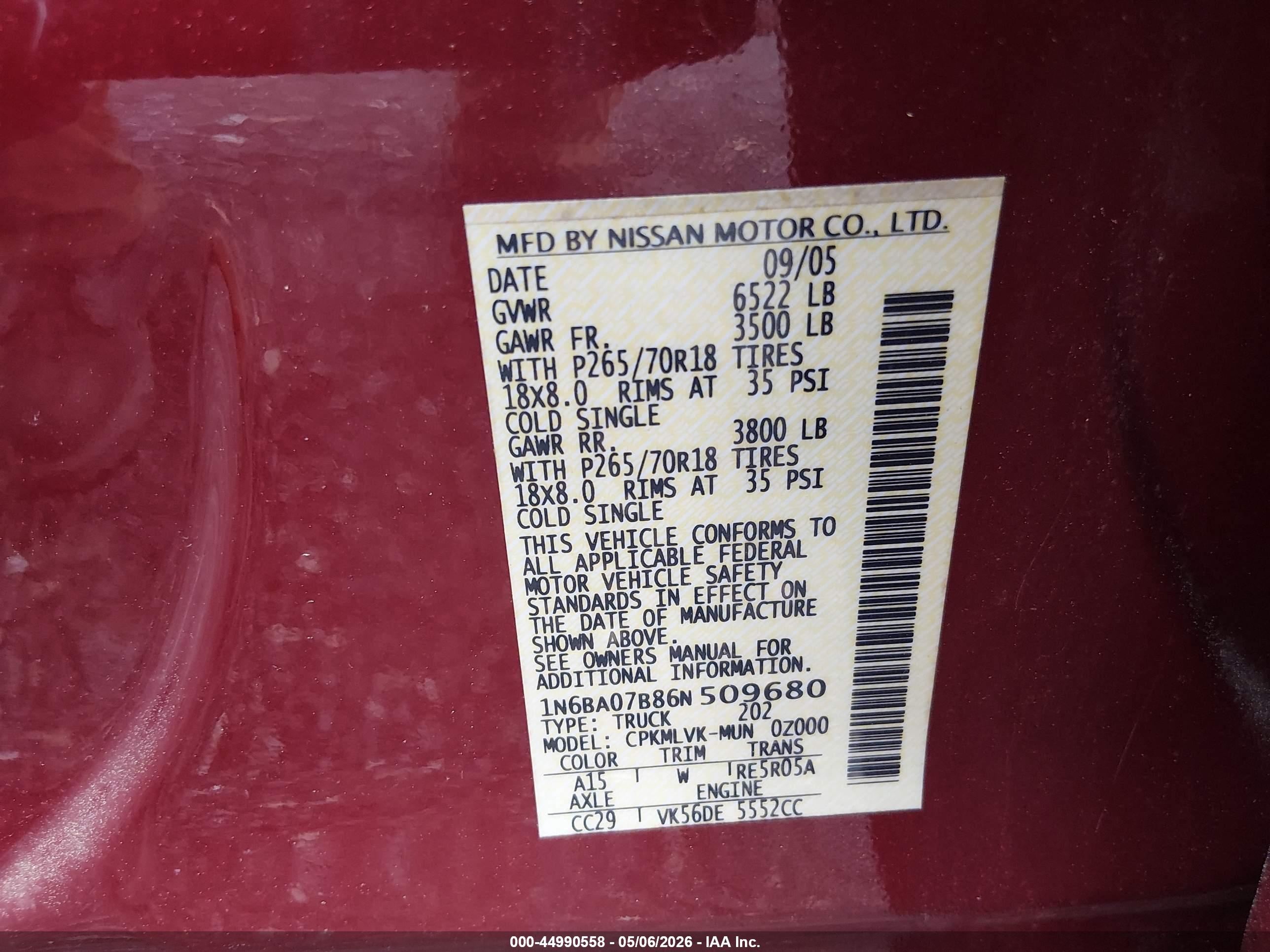 NISSAN TITAN image 9