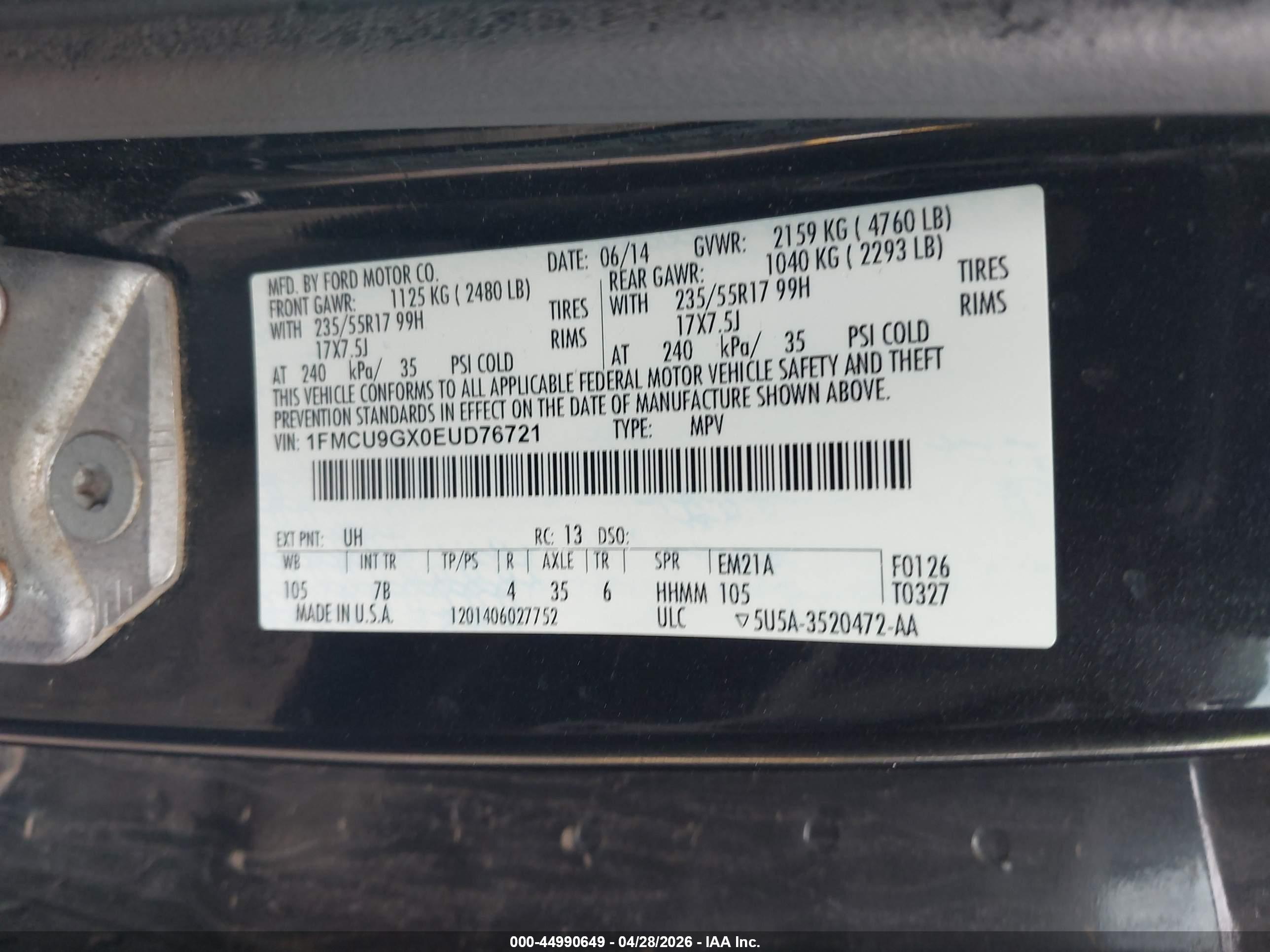 FORD ESCAPE image 9