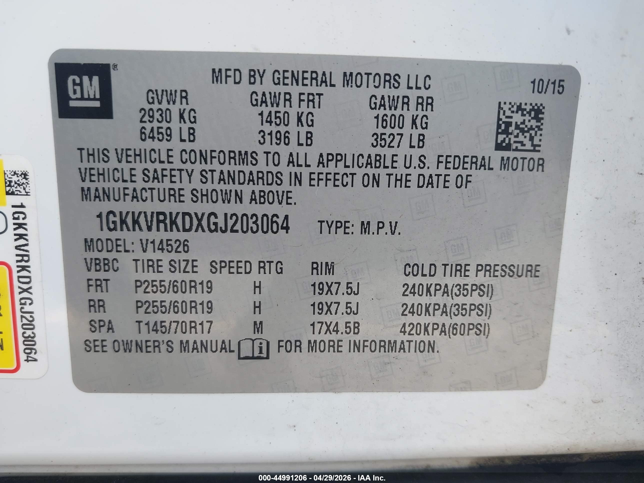 GMC ACADIA image 9