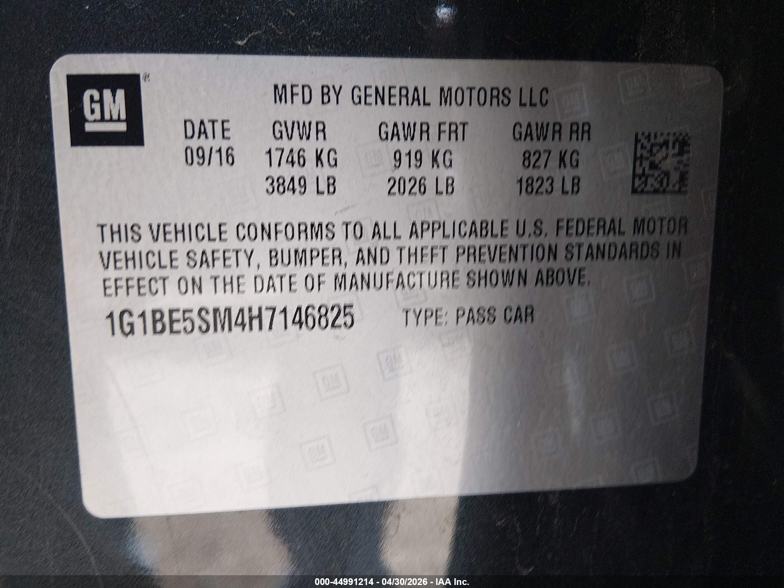 CHEVROLET CRUZE image 9