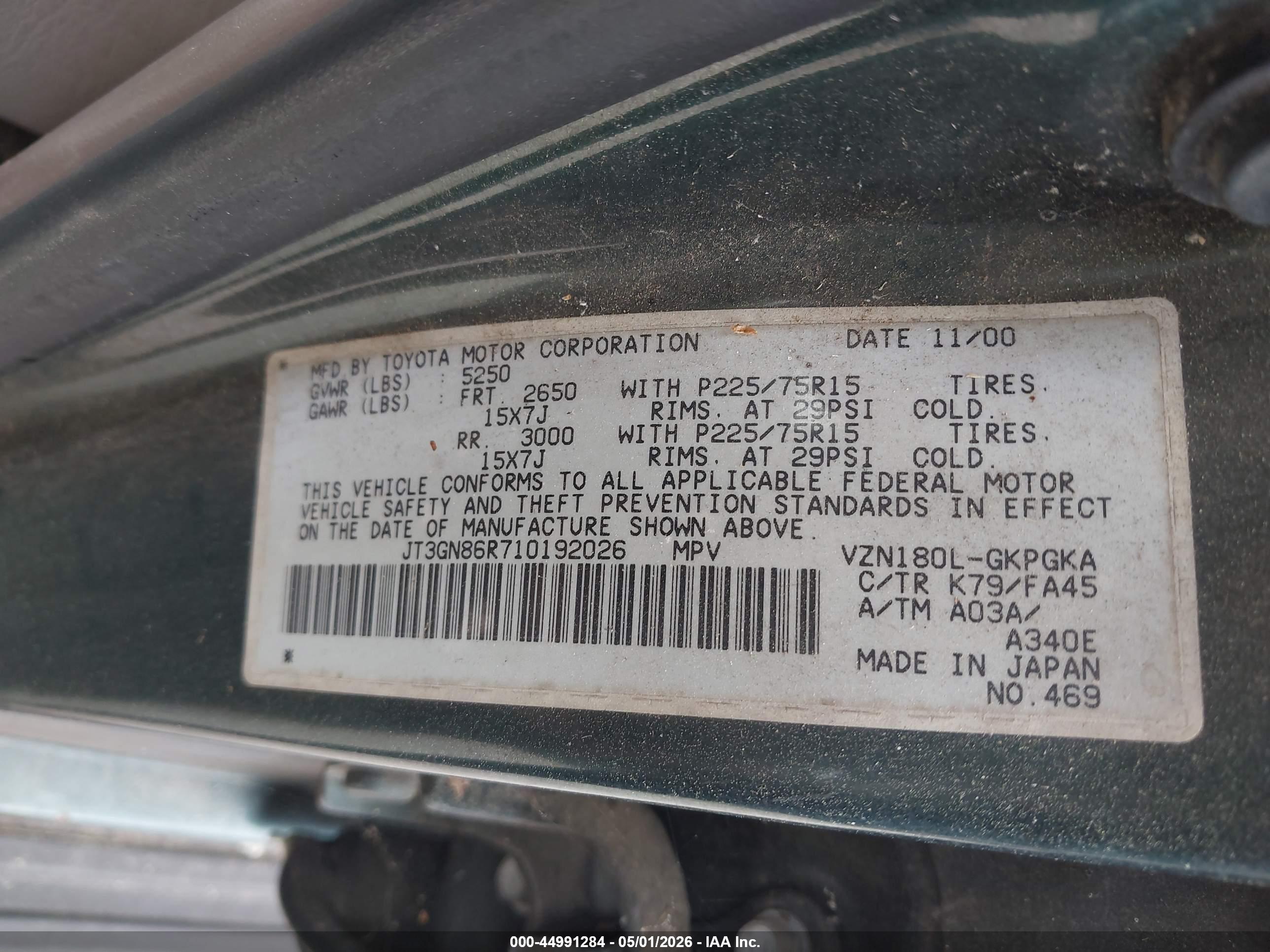 TOYOTA 4RUNNER image 9