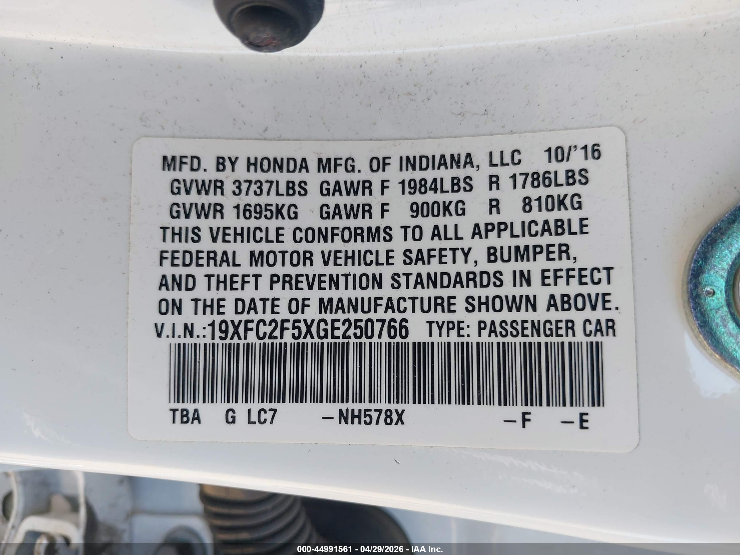 HONDA CIVIC image 9