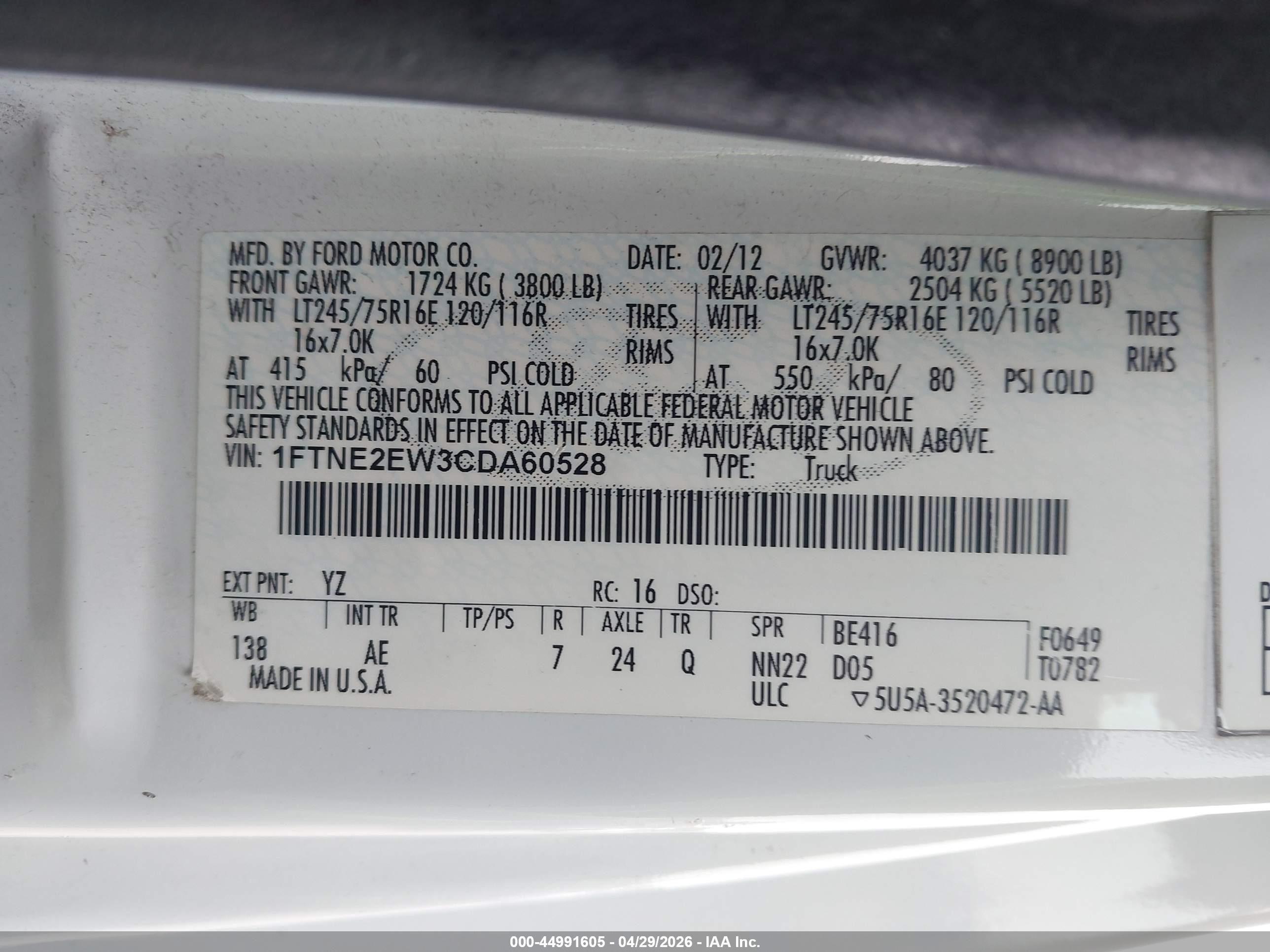 FORD E-250 image 9