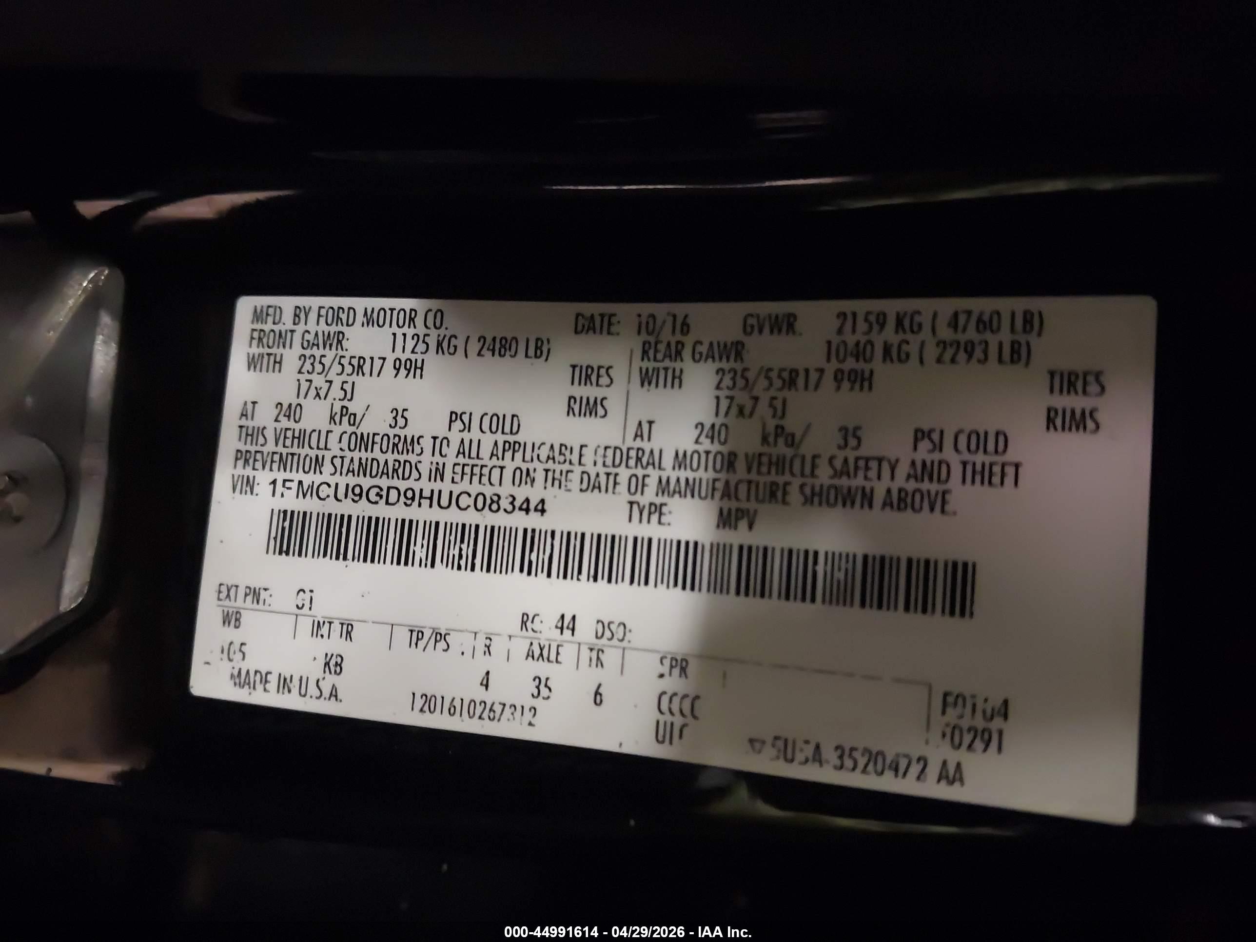 FORD ESCAPE image 9