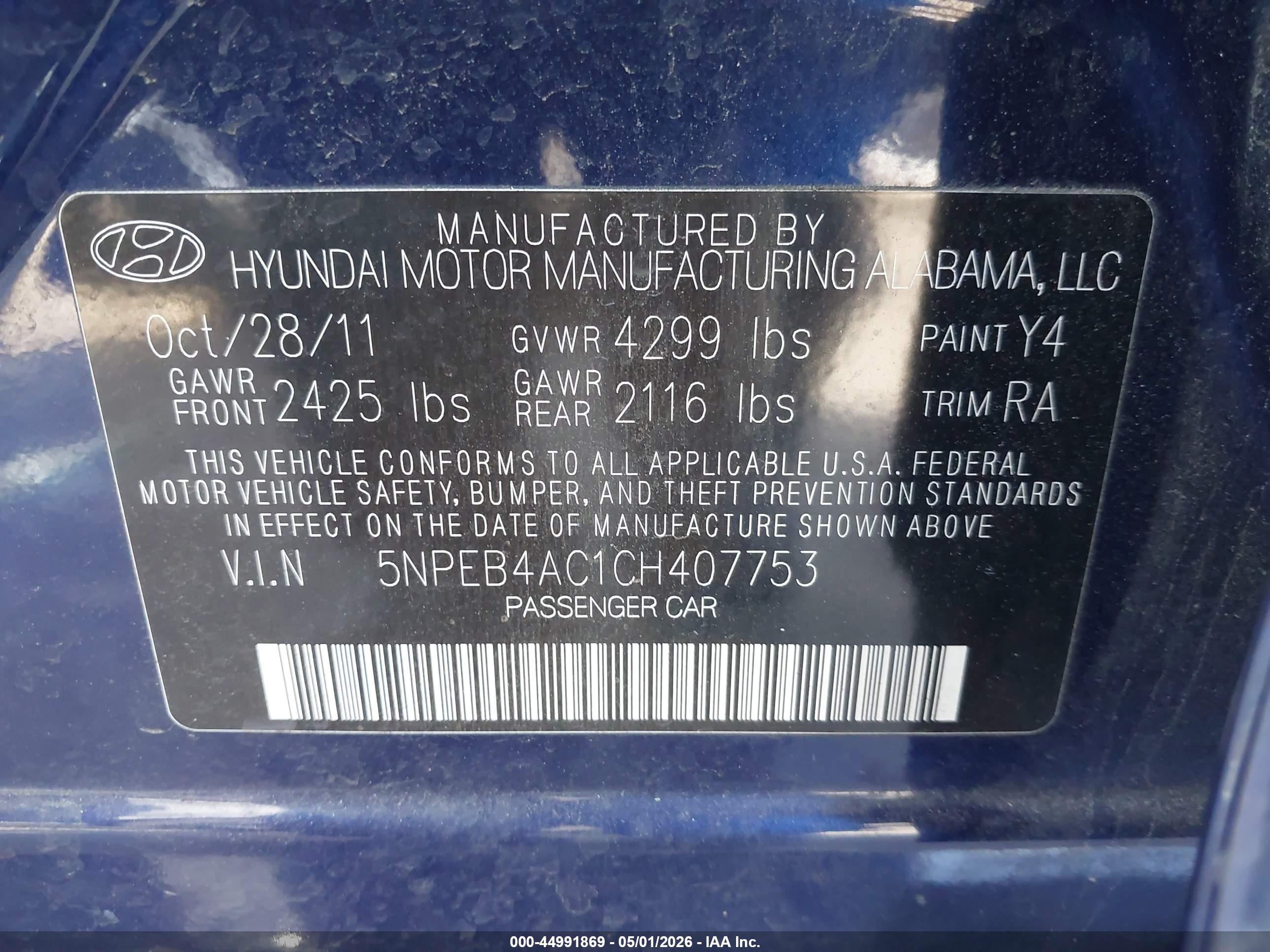 HYUNDAI SONATA image 9