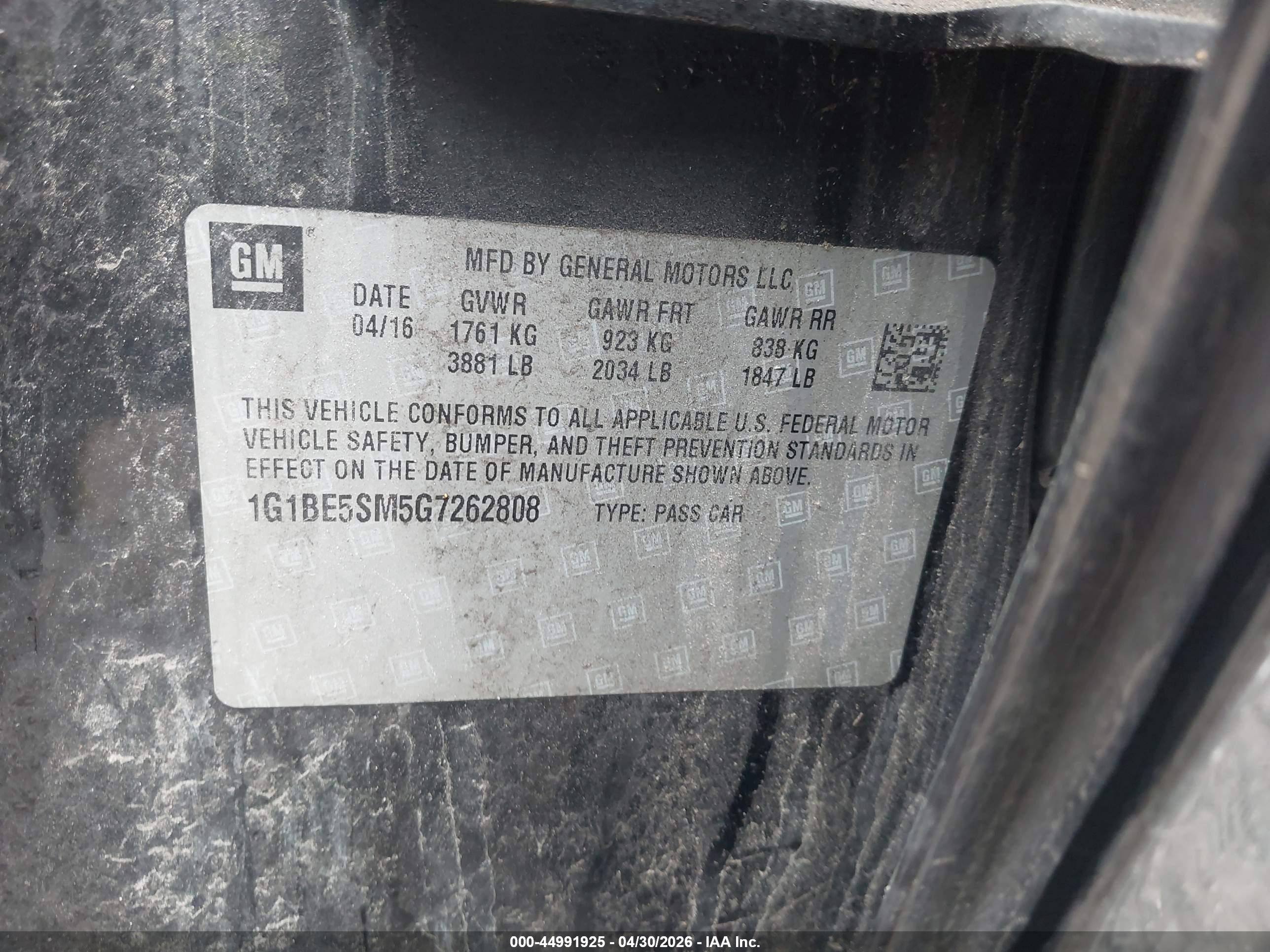 CHEVROLET CRUZE image 9