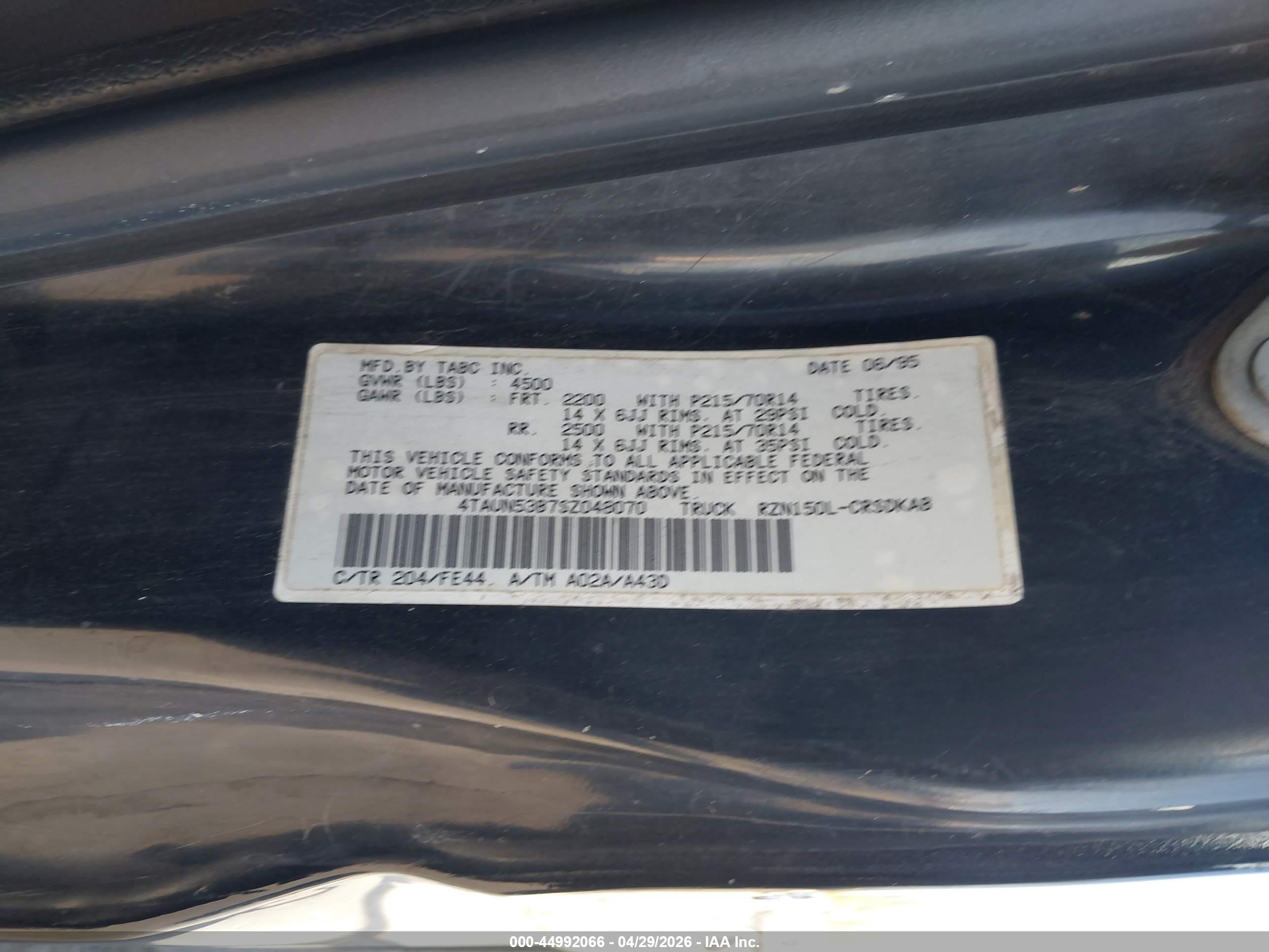 TOYOTA TACOMA image 9