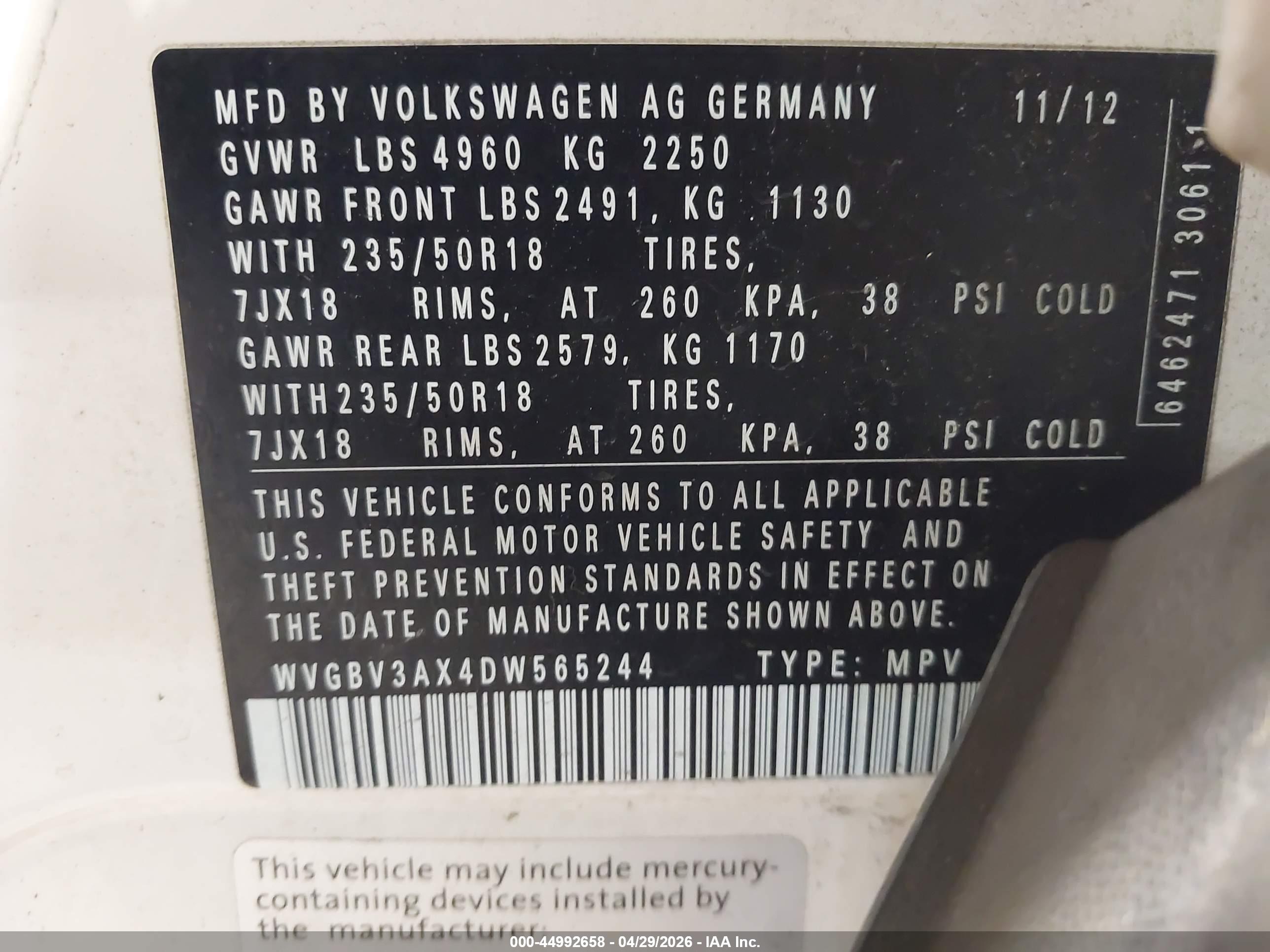 VOLKSWAGEN TIGUAN image 9