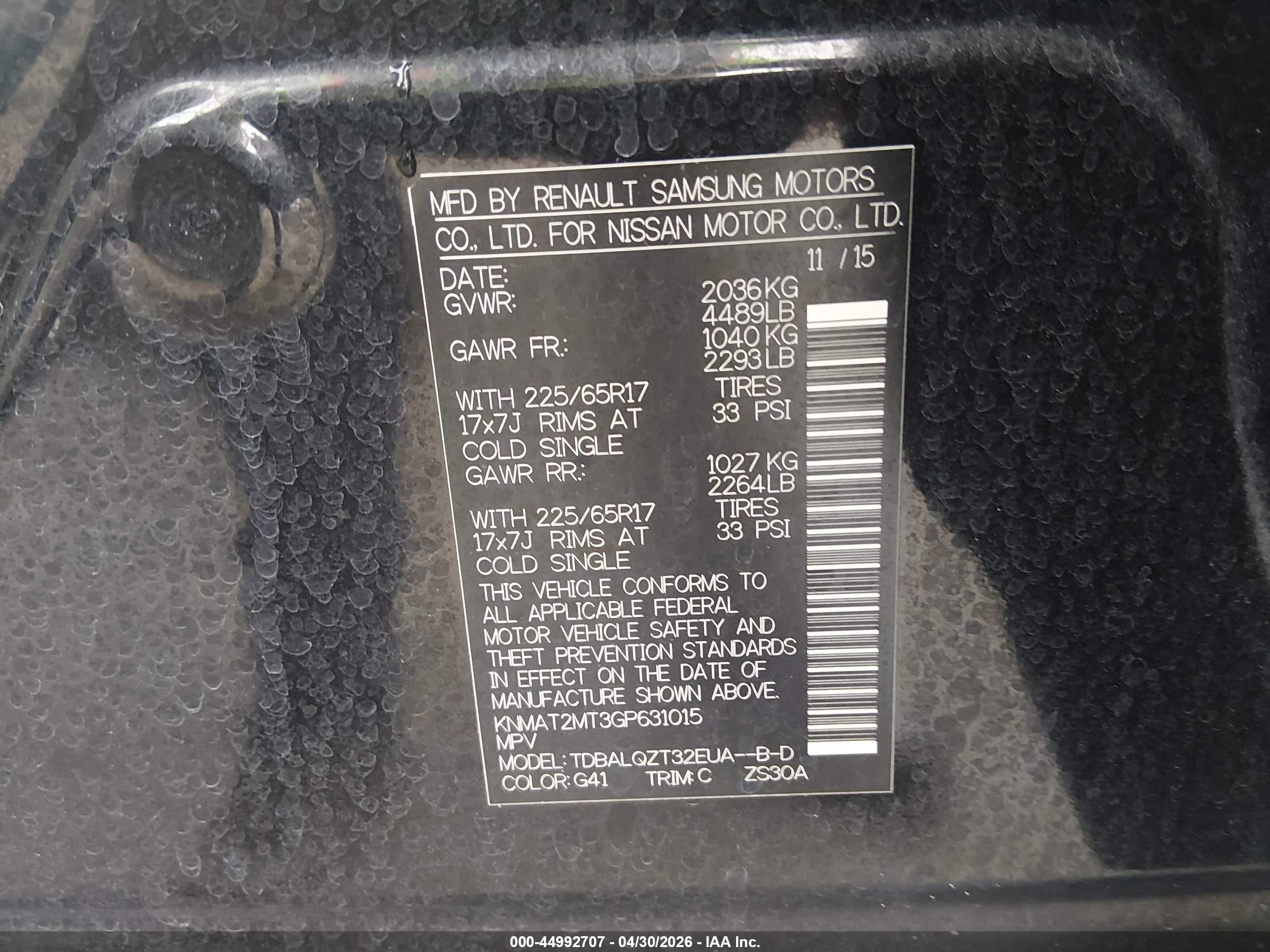 NISSAN ROGUE image 9