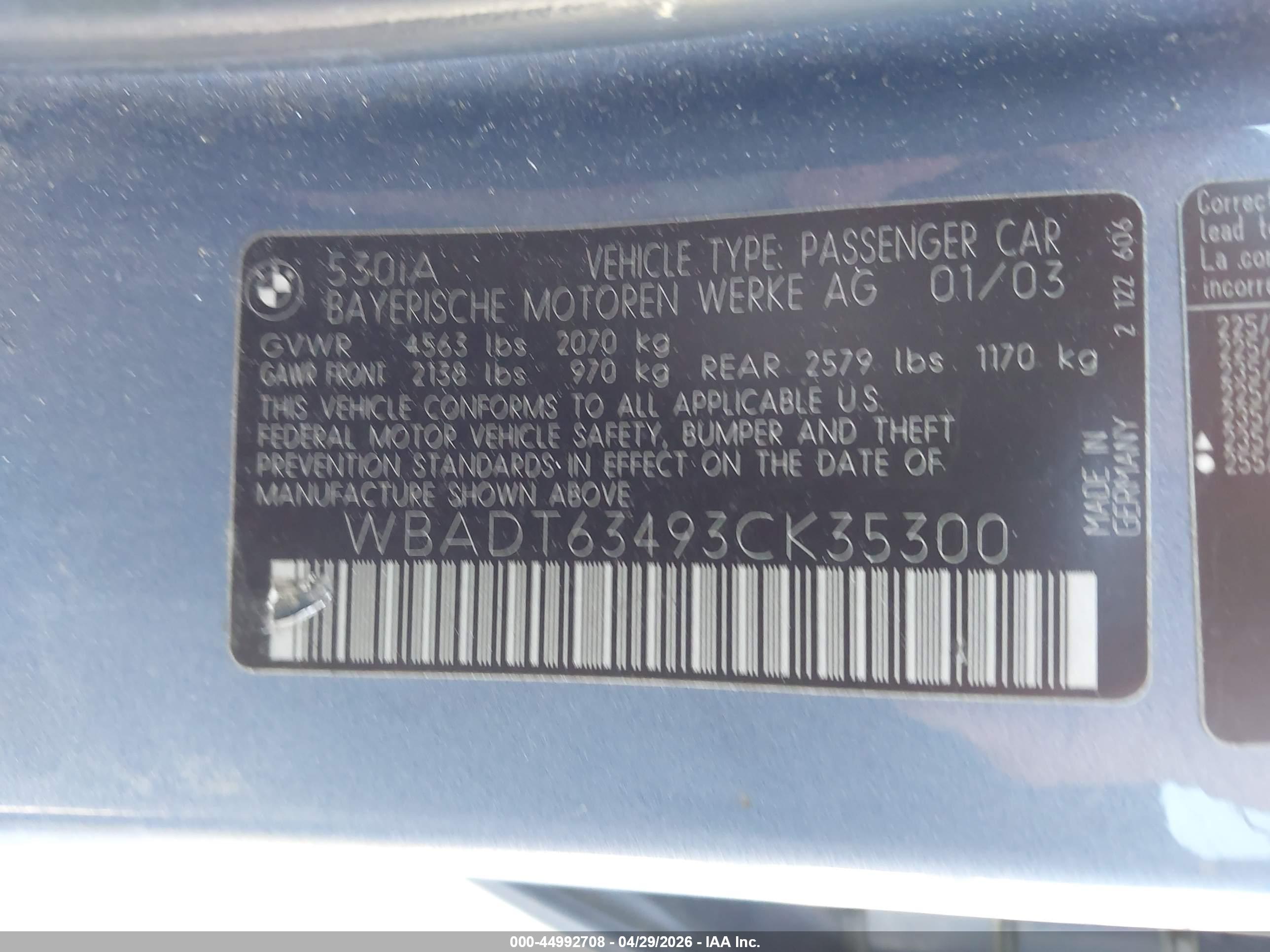 BMW 530IA image 9