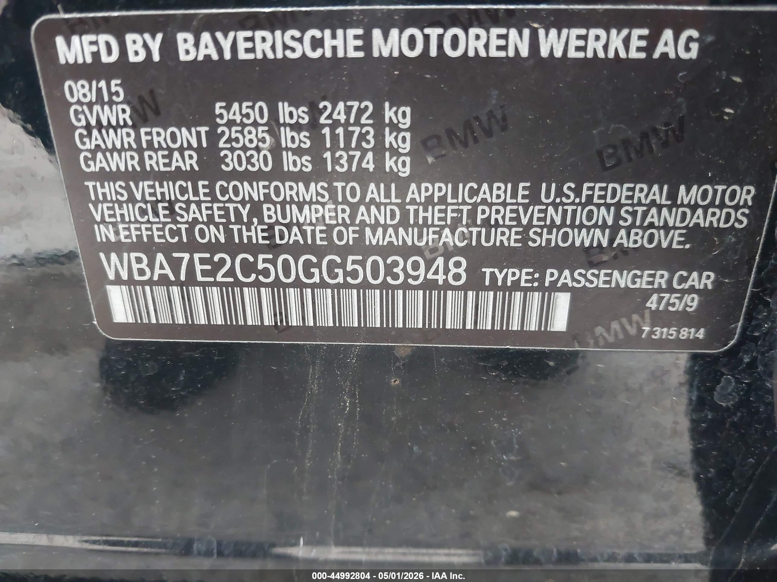 BMW 740I image 9