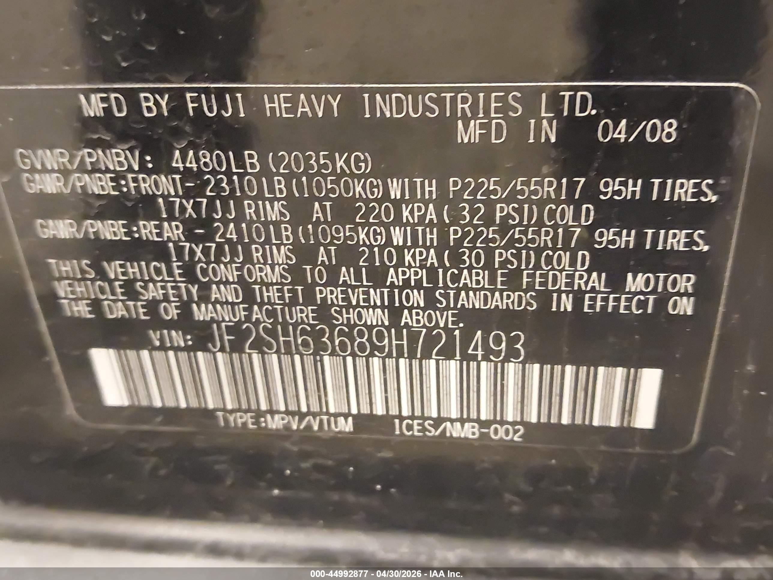SUBARU FORESTER image 9
