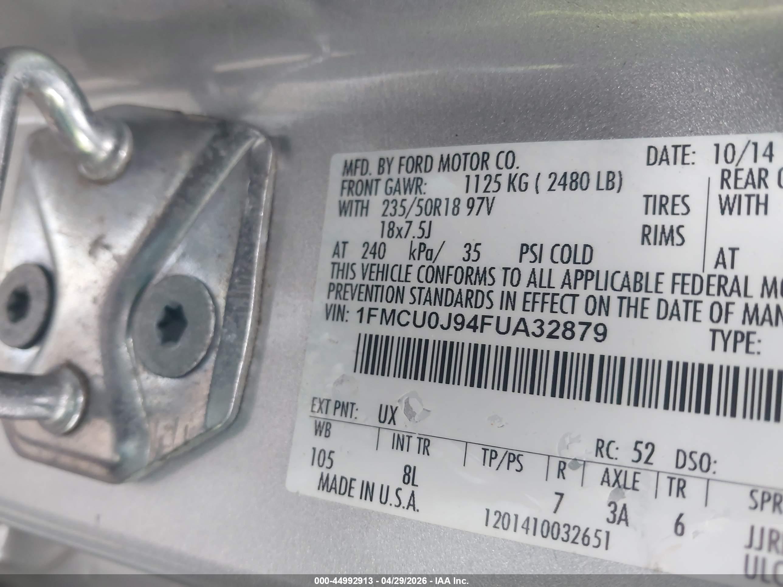 FORD ESCAPE image 9