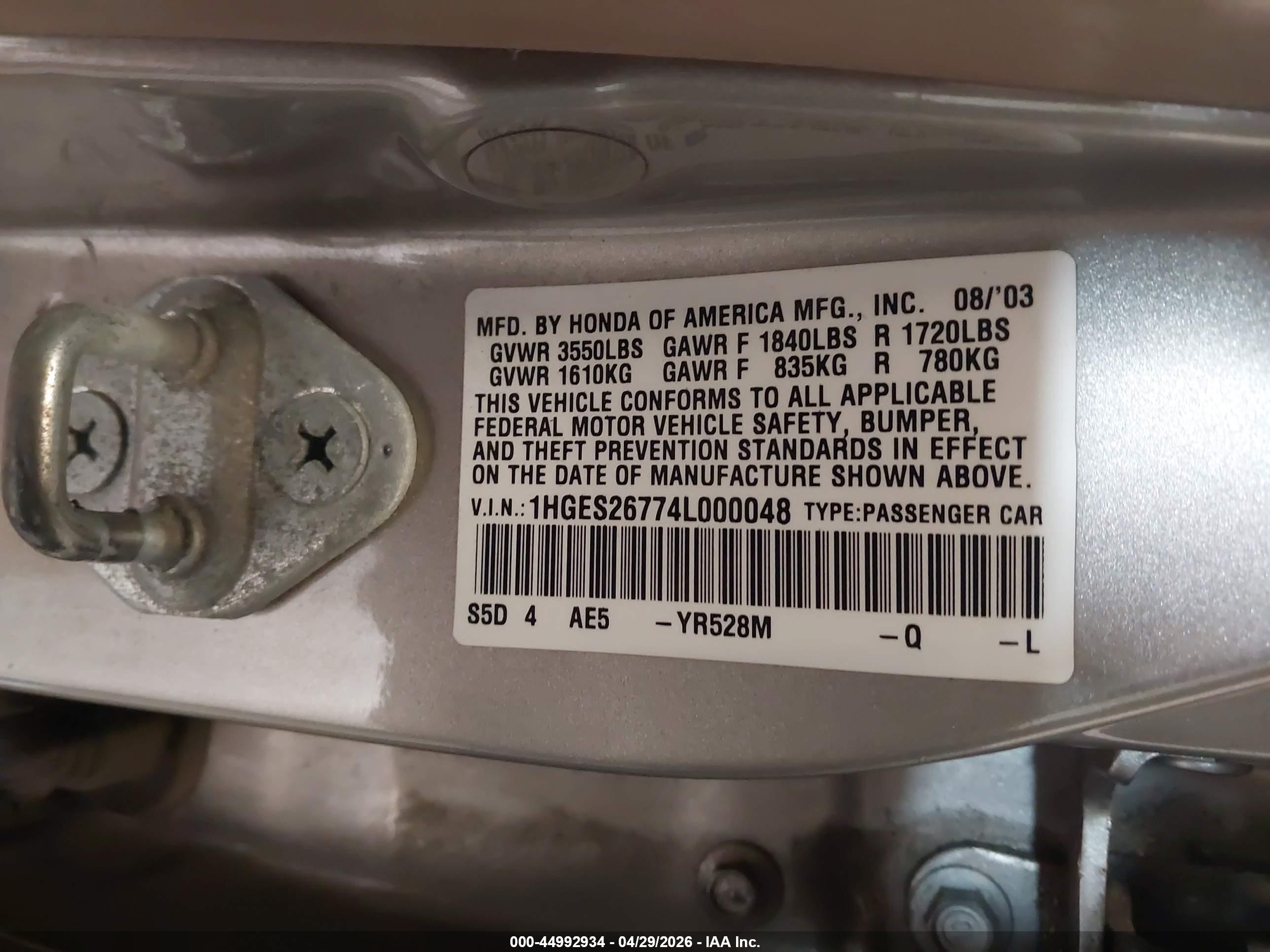 HONDA CIVIC image 9