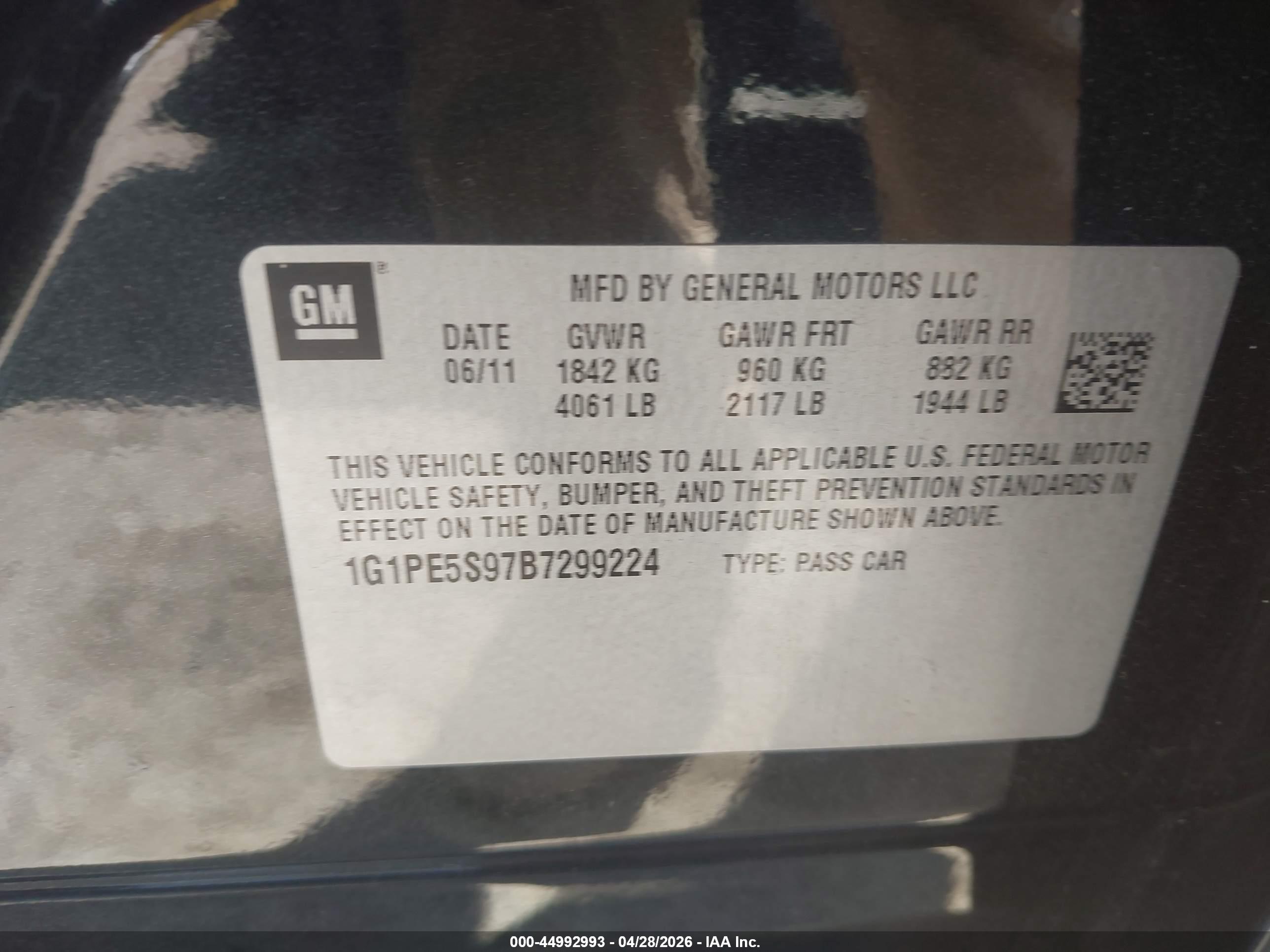 CHEVROLET CRUZE image 9