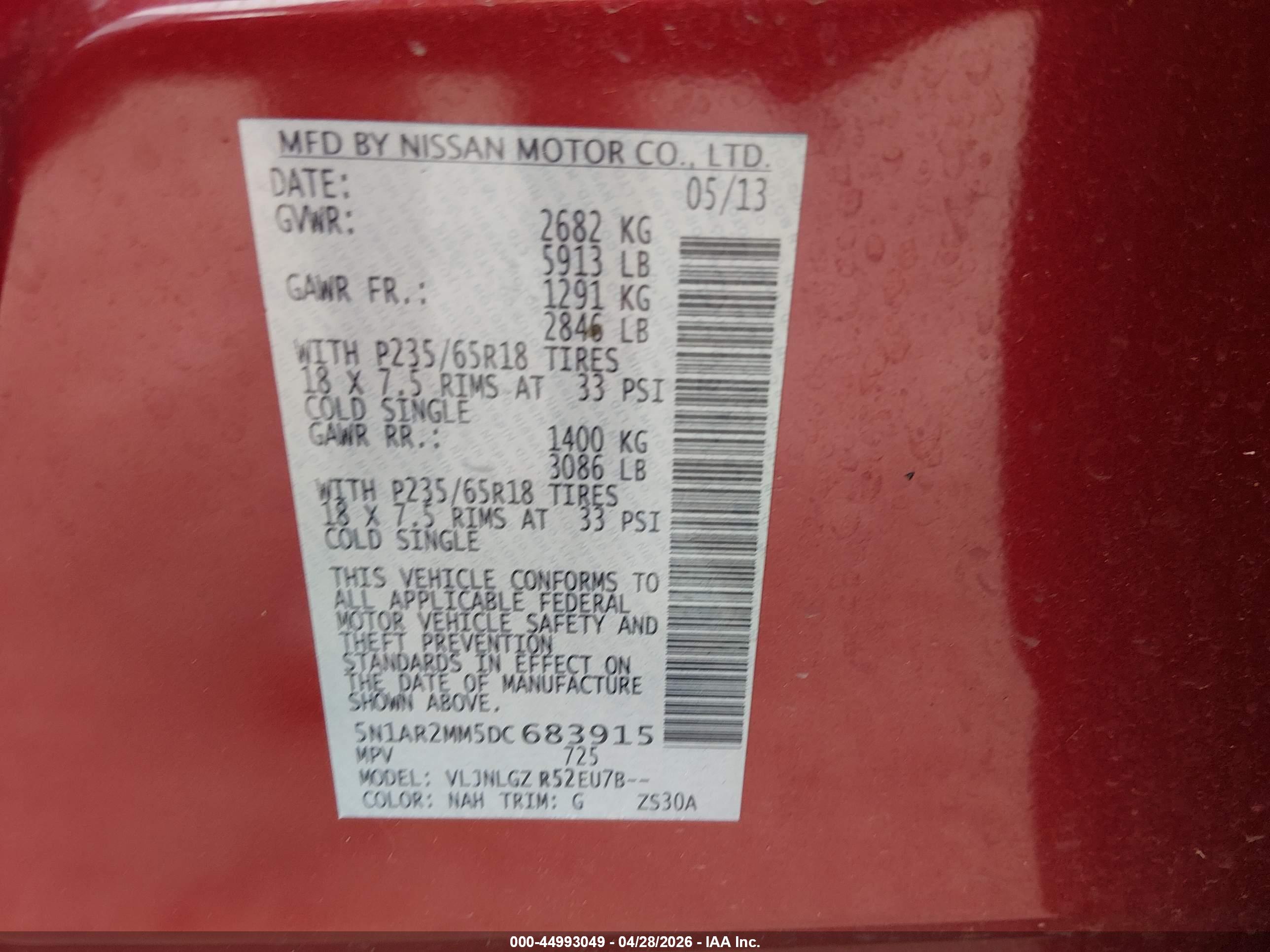 NISSAN PATHFINDER image 9