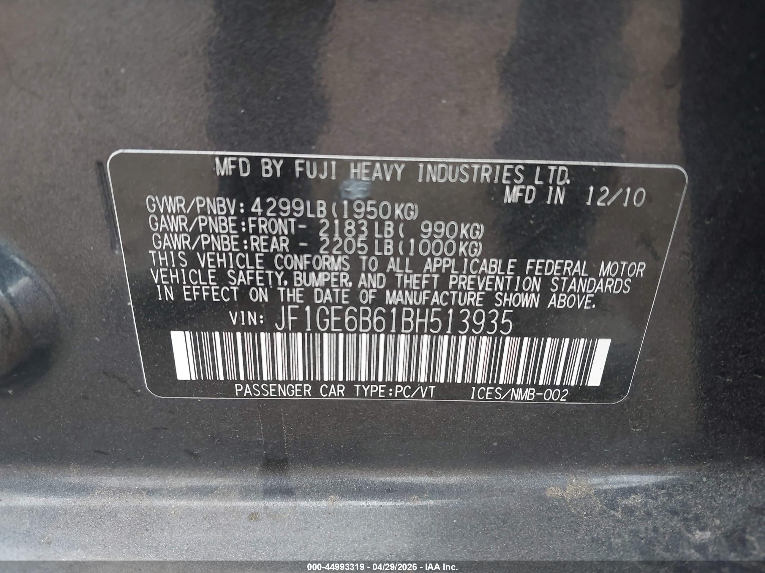 SUBARU IMPREZA image 9