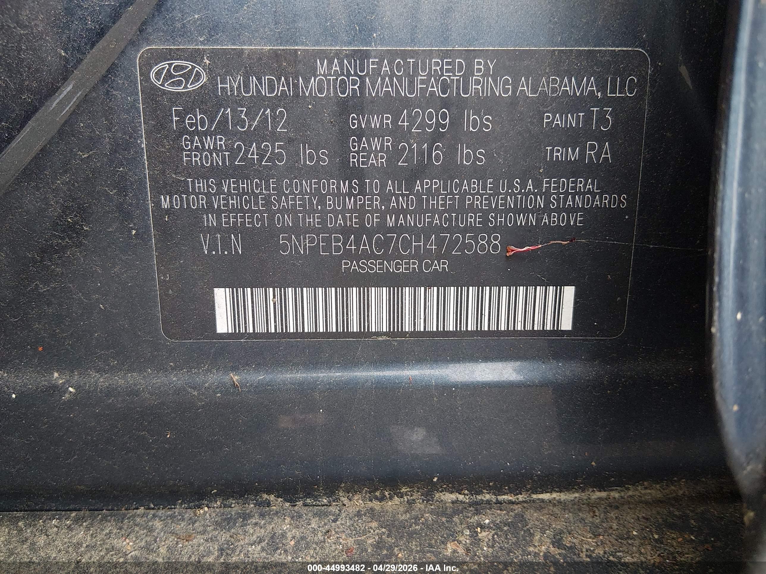 HYUNDAI SONATA image 9