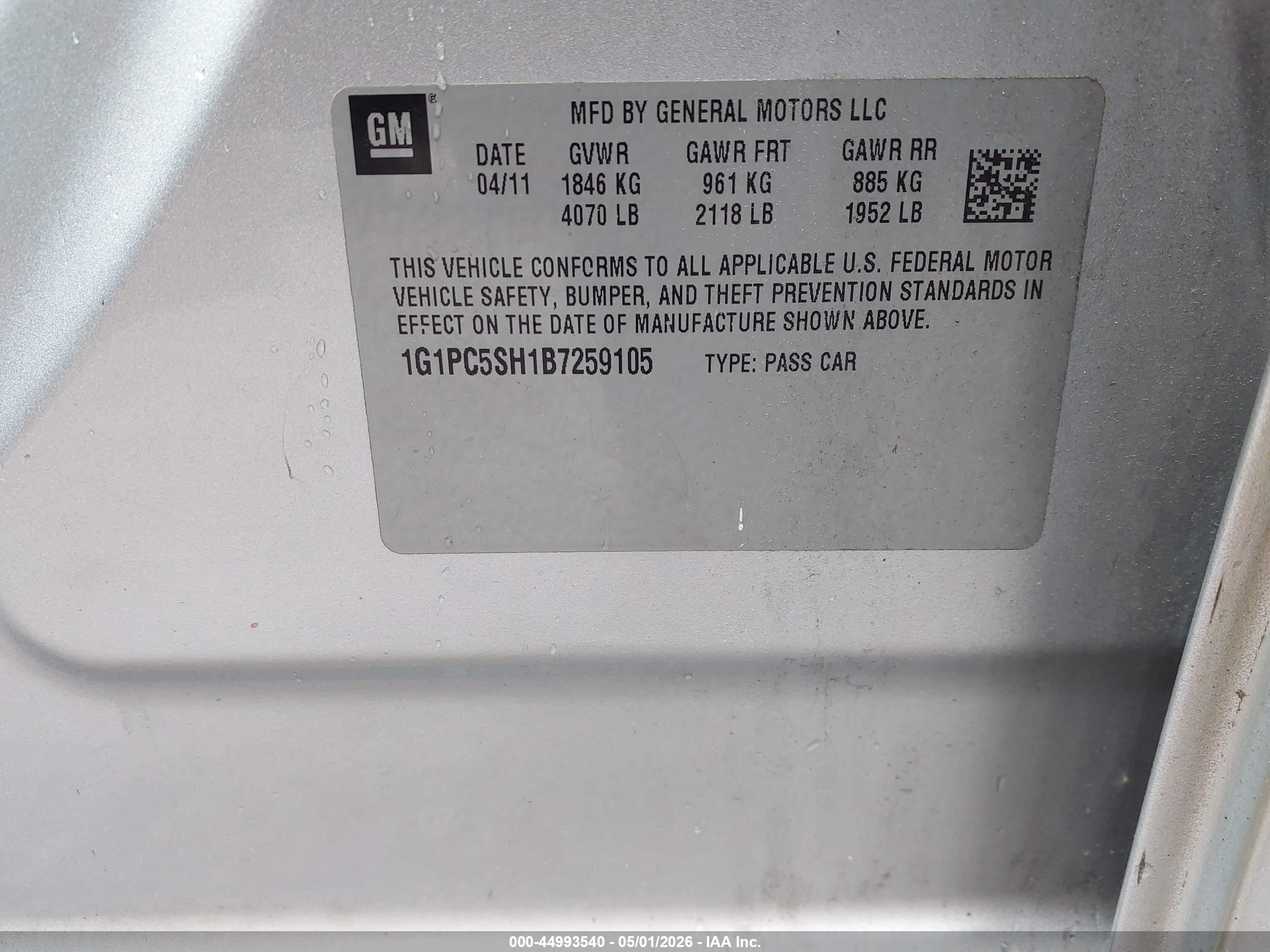 CHEVROLET CRUZE image 9