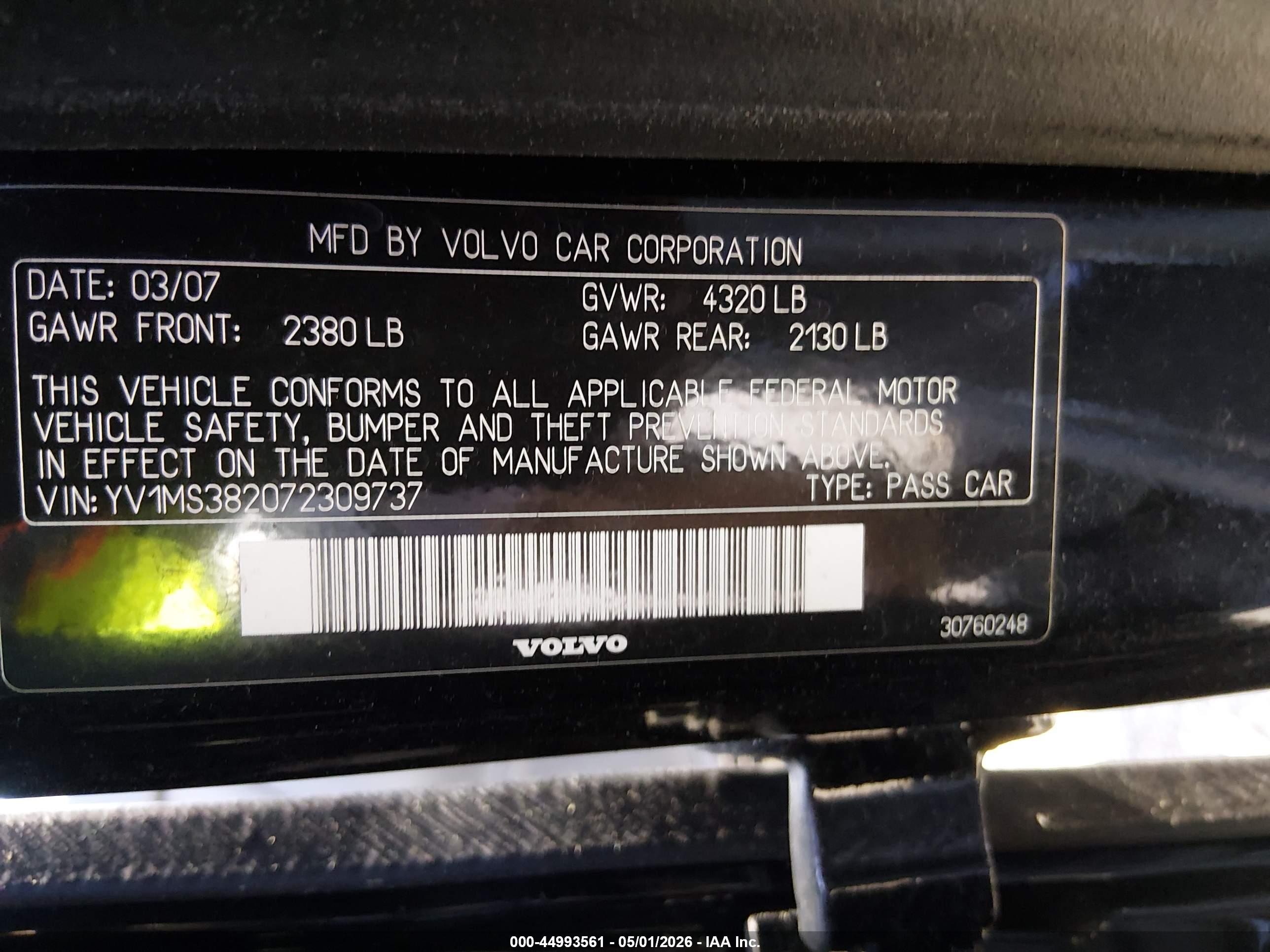 VOLVO S40 image 9
