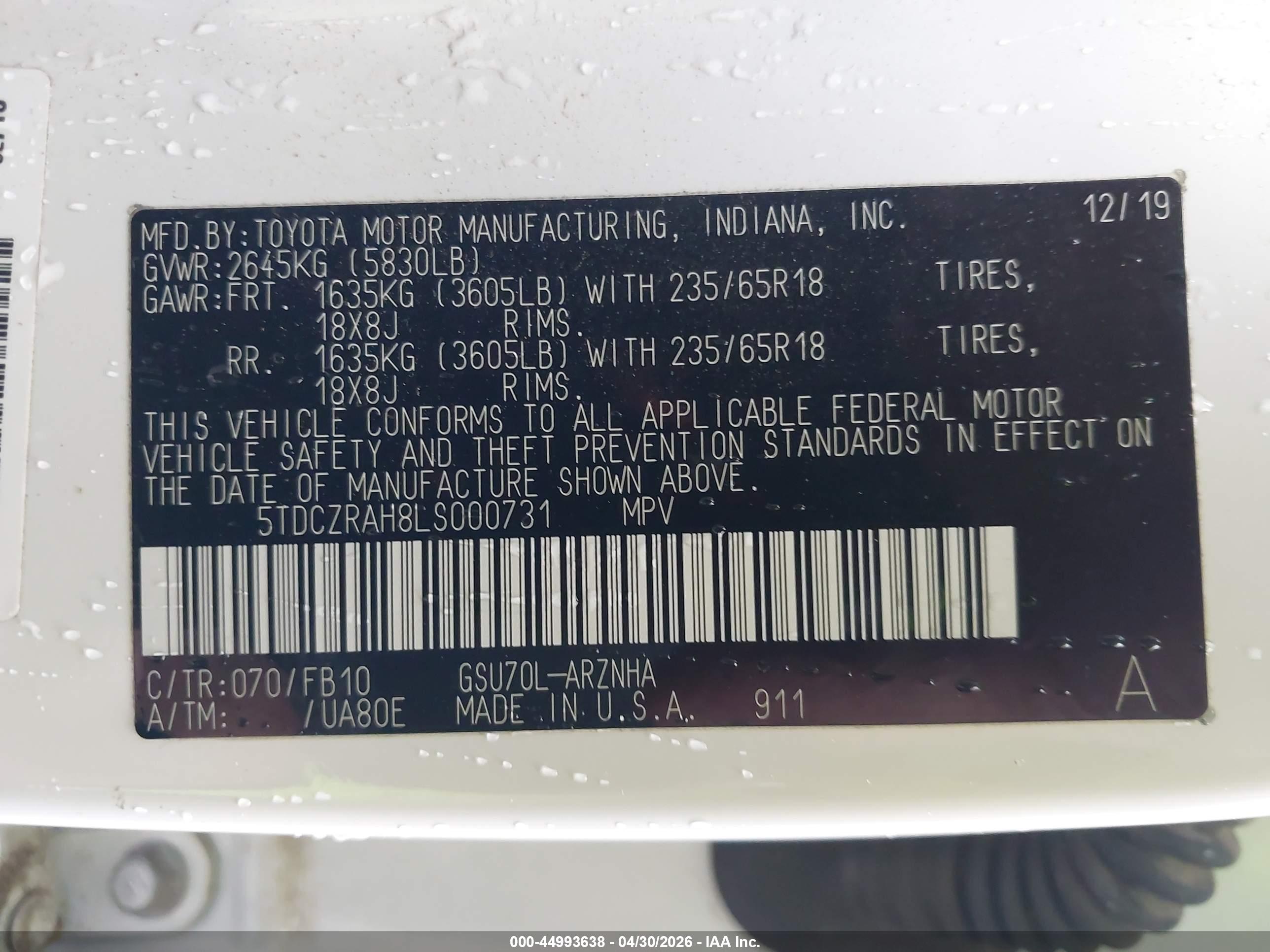 TOYOTA HIGHLANDER image 9