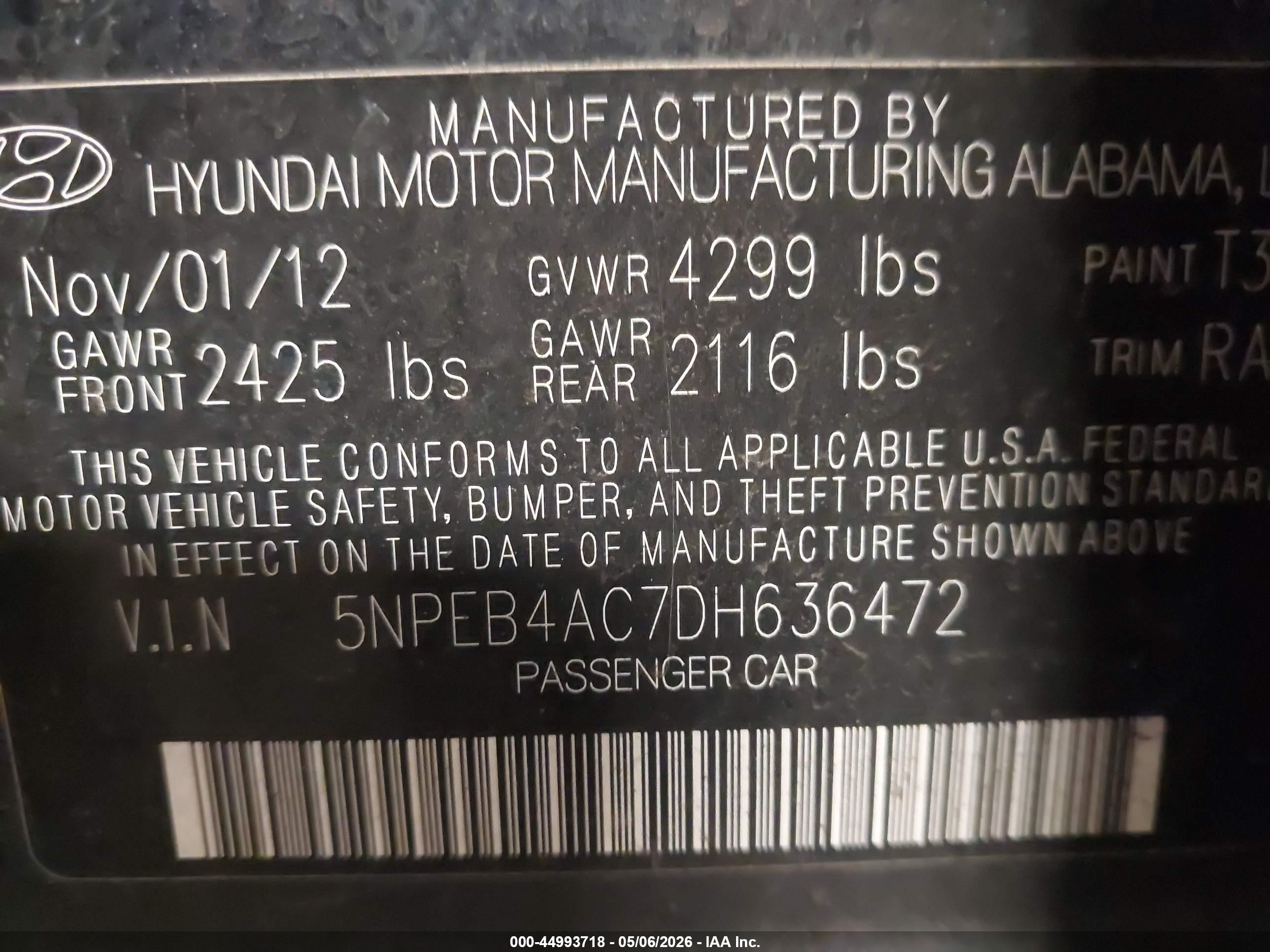 HYUNDAI SONATA image 9