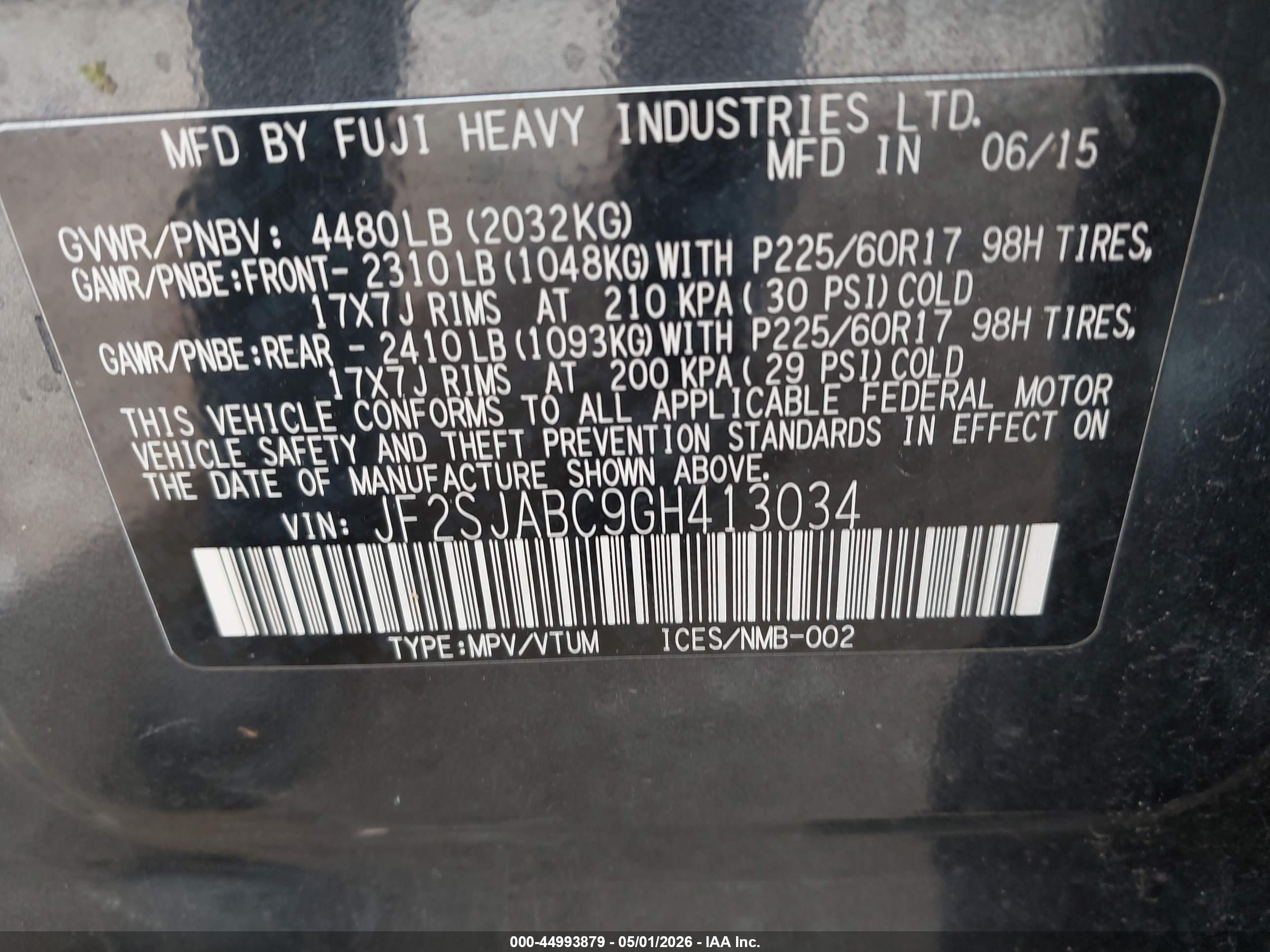 SUBARU FORESTER image 9
