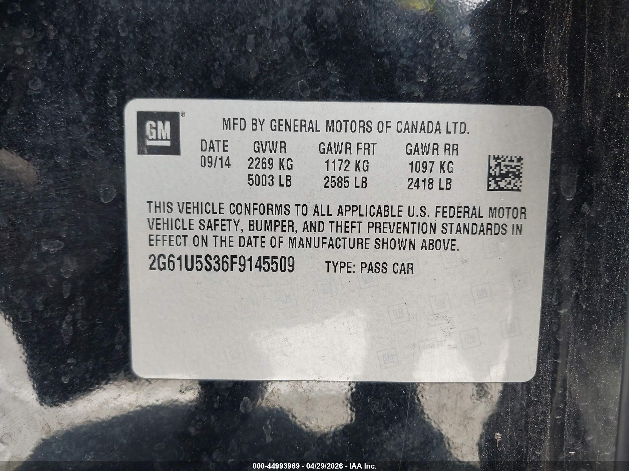 CADILLAC XTS image 9