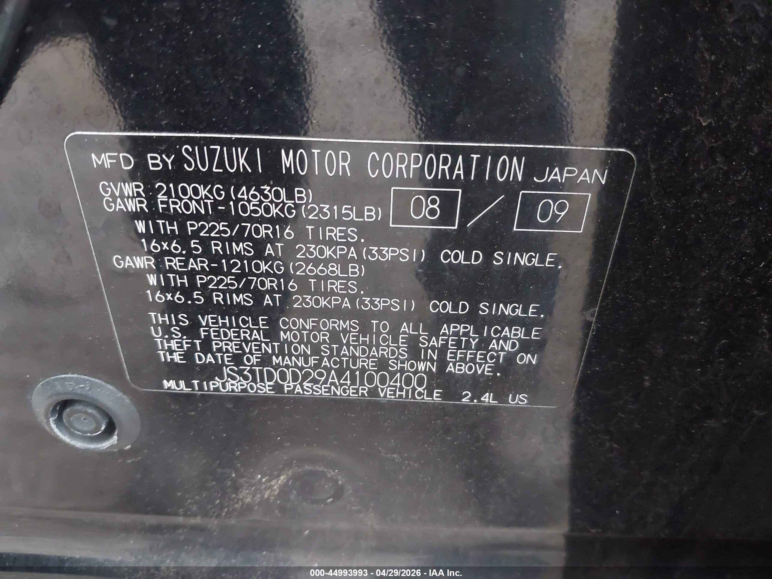 SUZUKI GRAND image 9