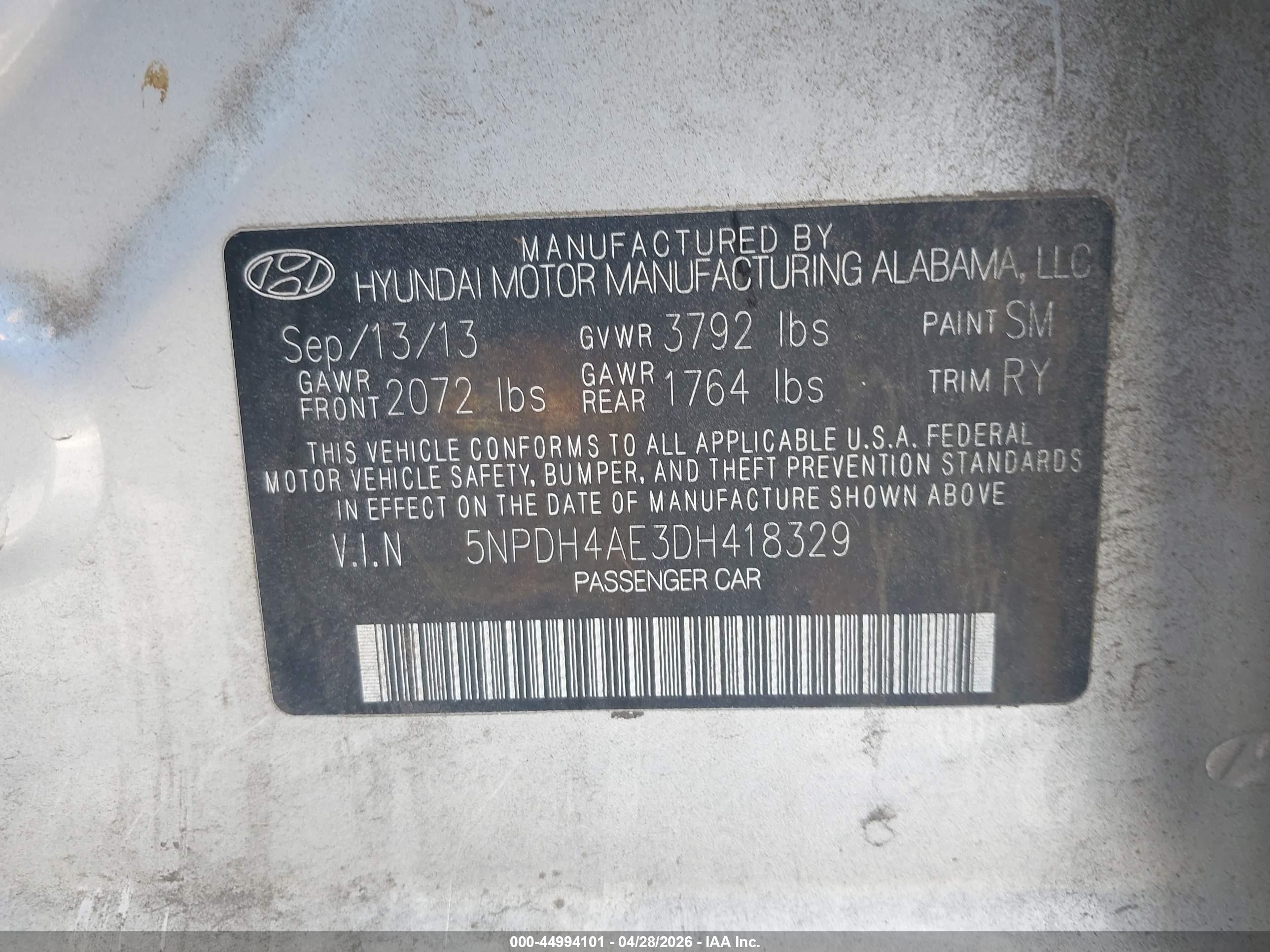 HYUNDAI ELANTRA image 9